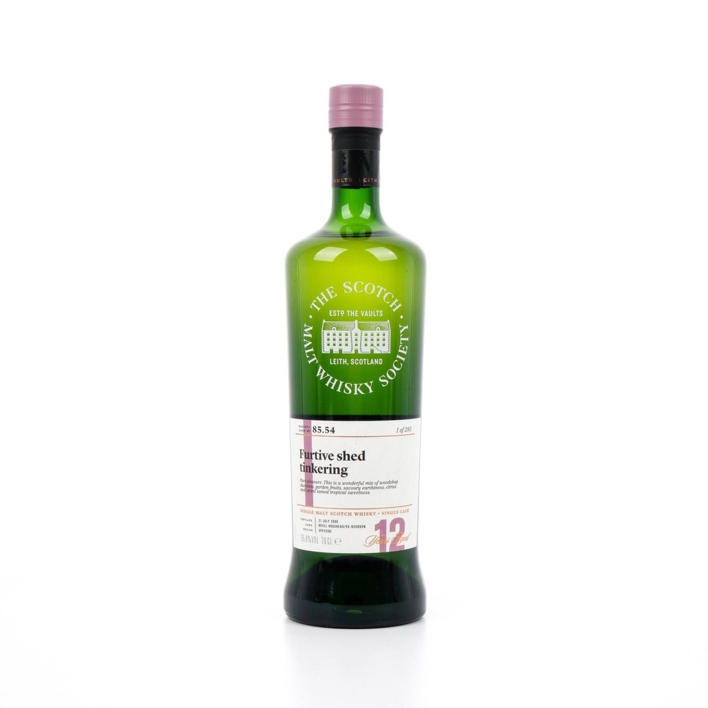 SMWS 85.54 格兰爱琴 12年 2006-2019