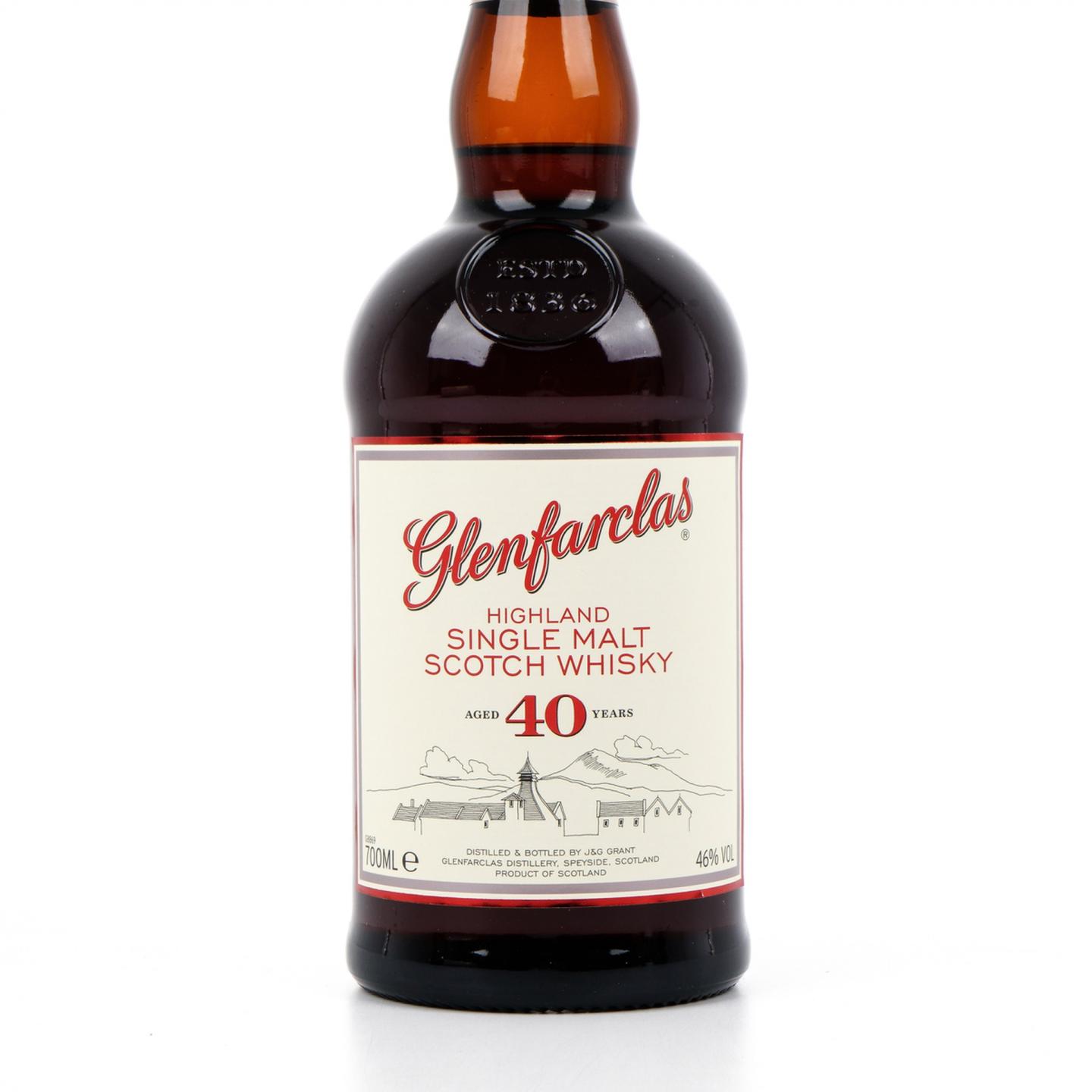 格兰花格 40年 圆筒礼盒 700ML