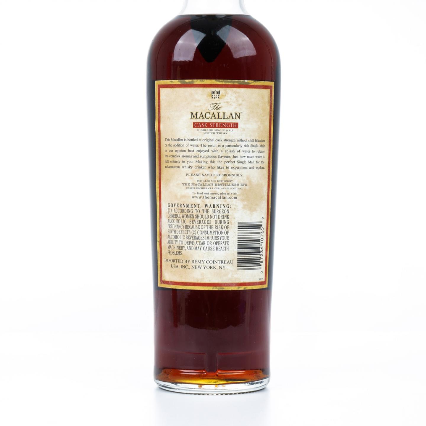麦卡伦 桶强 59% 750ml