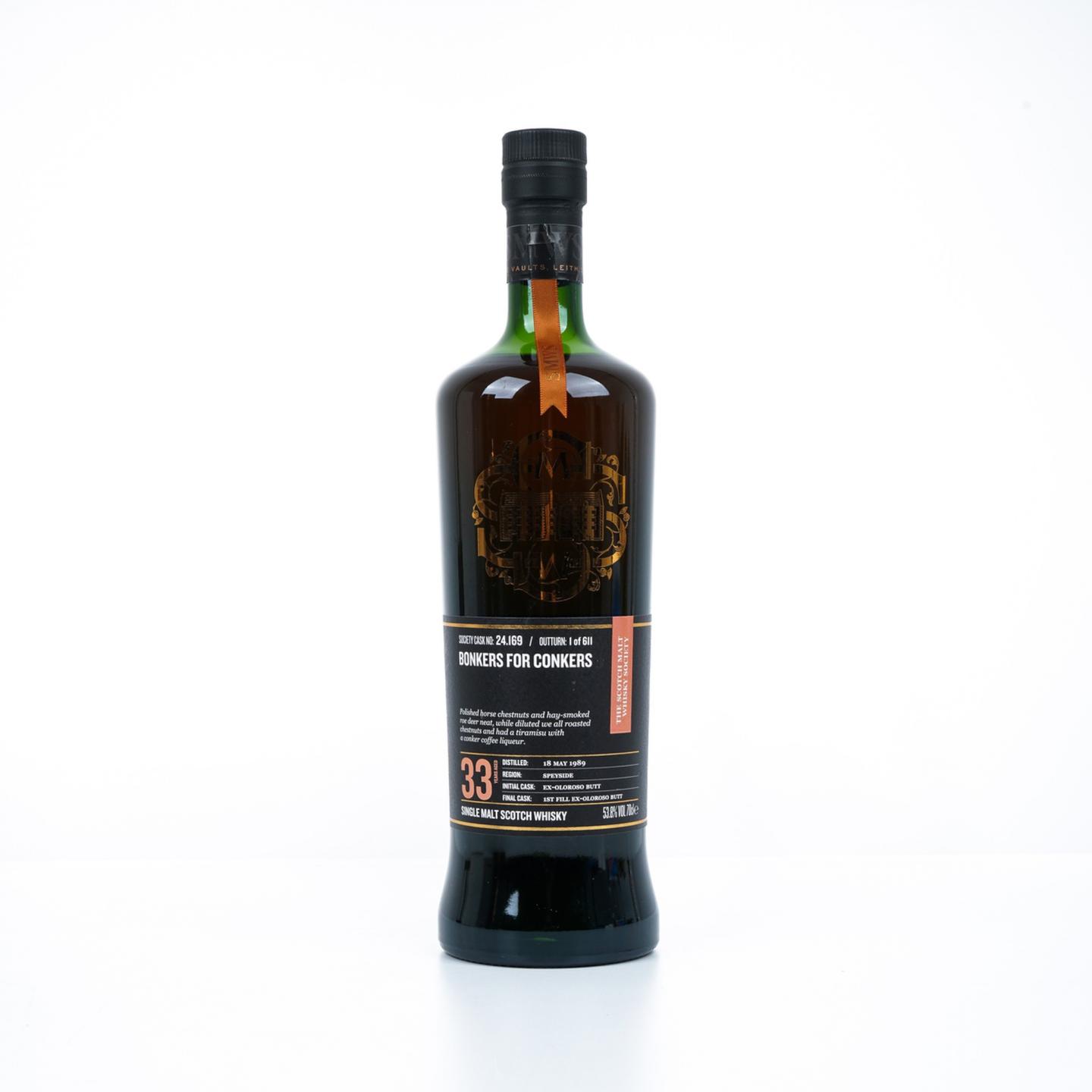 SMWS 24.169 麦卡伦 33年 1989 雪莉桶 酒窖珍藏系列