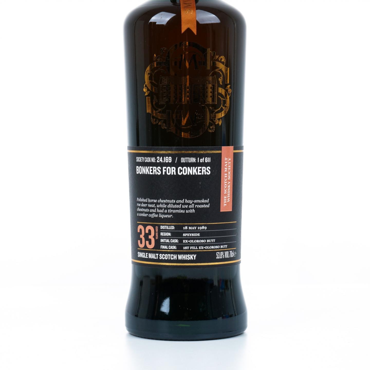 SMWS 24.169 麦卡伦 33年 1989 雪莉桶 酒窖珍藏系列