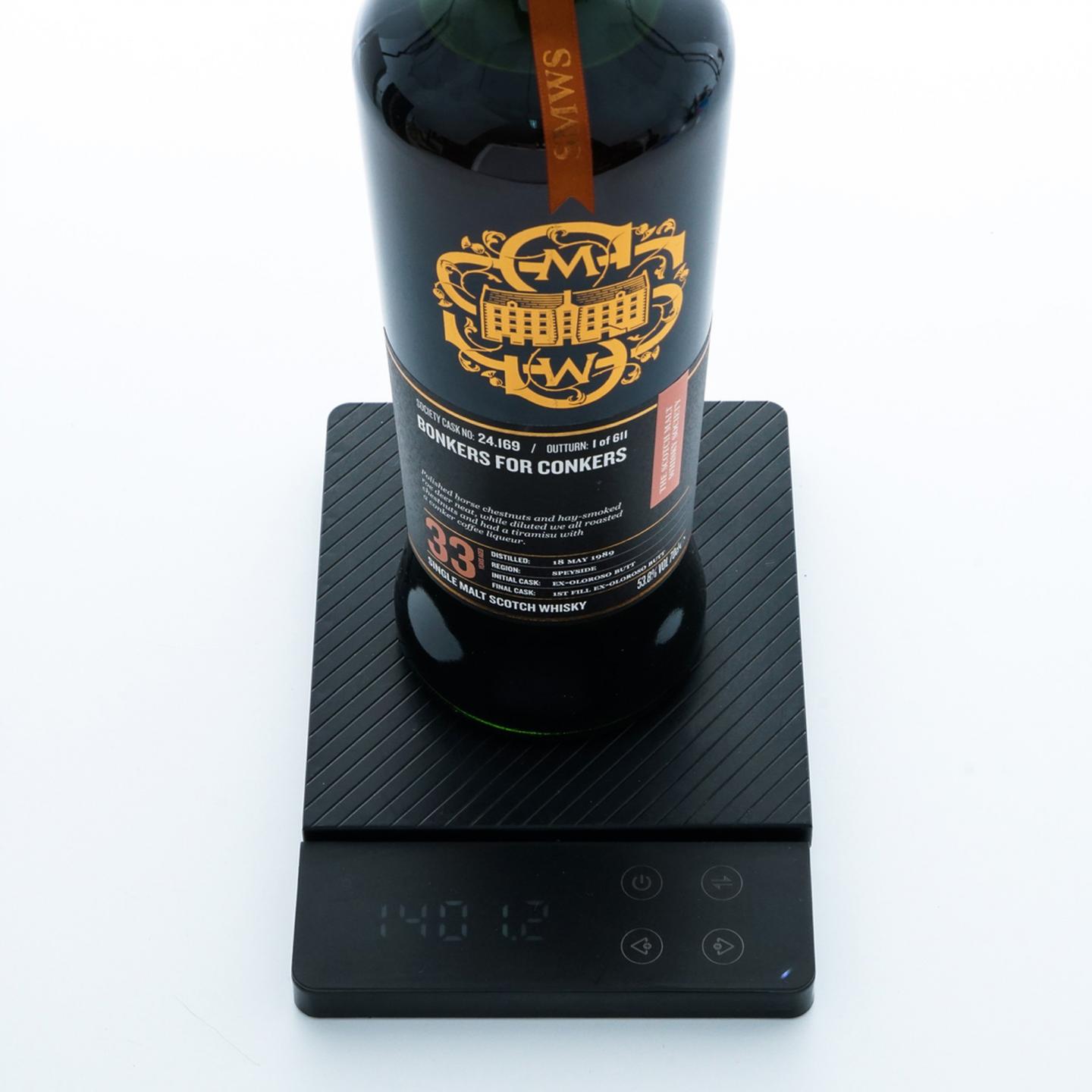 SMWS 24.169 麦卡伦 33年 1989 雪莉桶 酒窖珍藏系列