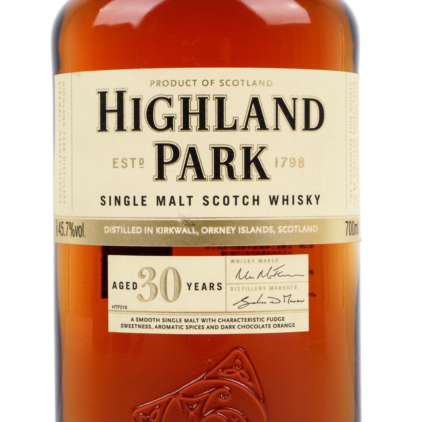 Highland Park 高原骑士 30年 木盒 45.7%Vol.