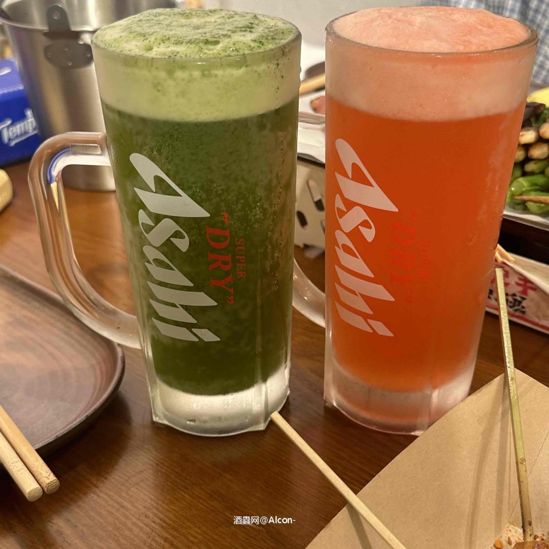 朝日番茄朝日抹茶真的顶