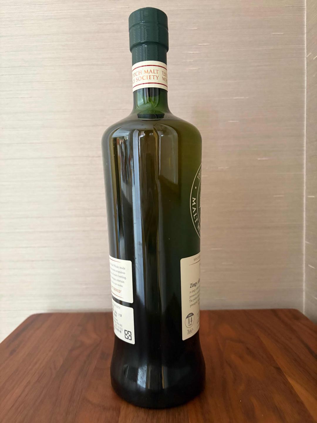 SMWS 73.78欧摩14年2001雪莉桶