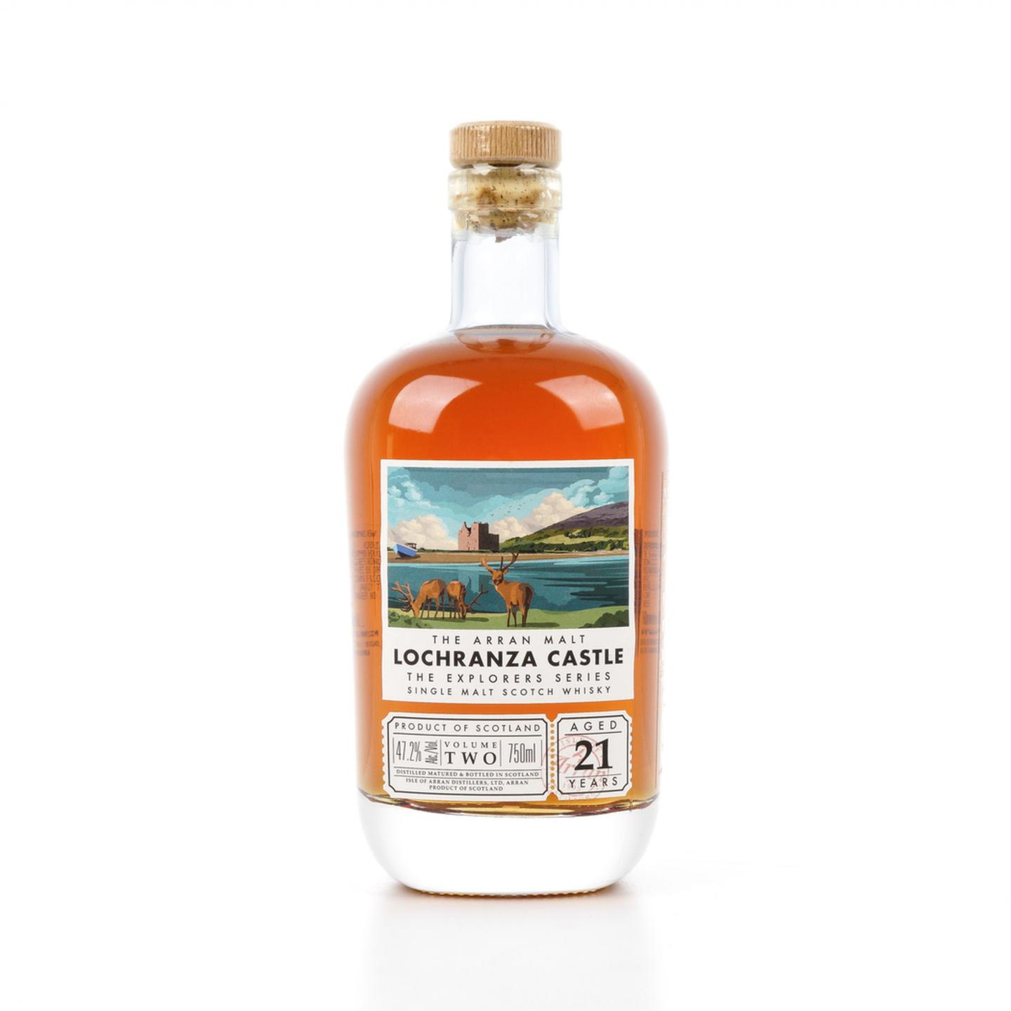艾伦 21年 探索者第二版 Lochranza Castle 750ml