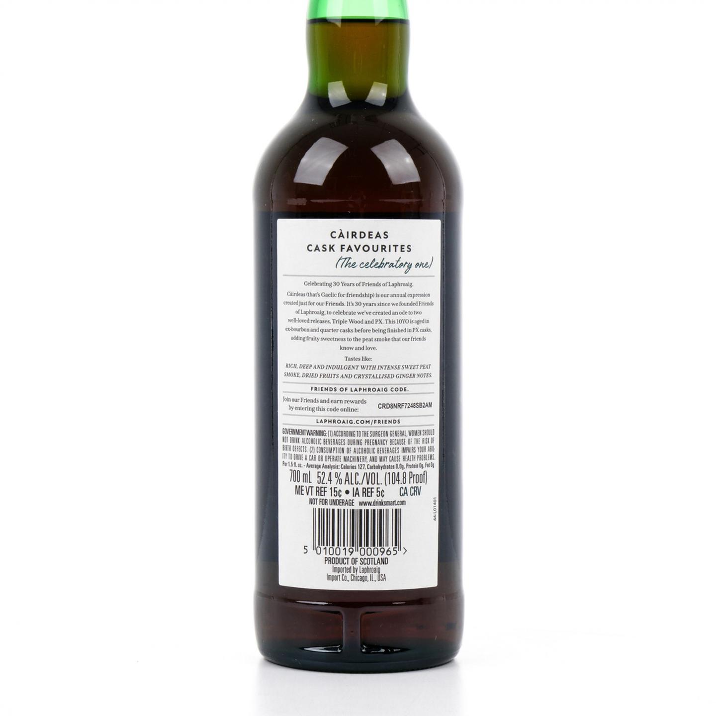 拉弗格 10年 Cairdeas 2024版 PX雪莉桶后熟