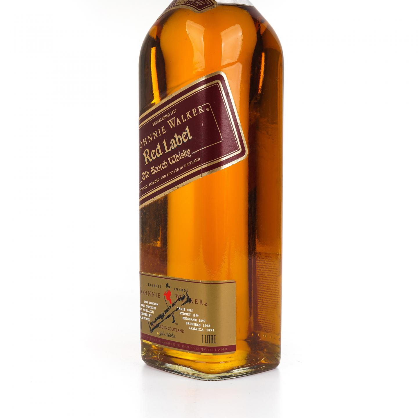 尊尼获加 Red Label 红方 调和 700ml+1000ml 2支组