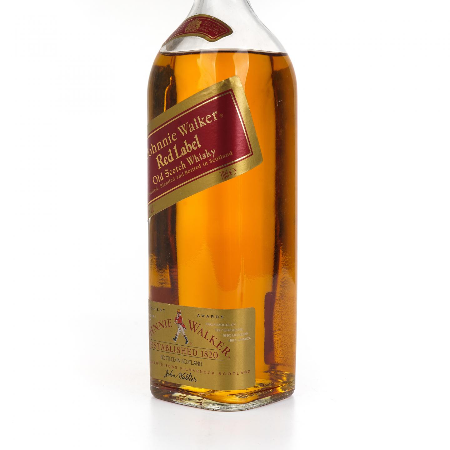 尊尼获加 Red Label 红方 调和 700ml+1000ml 2支组