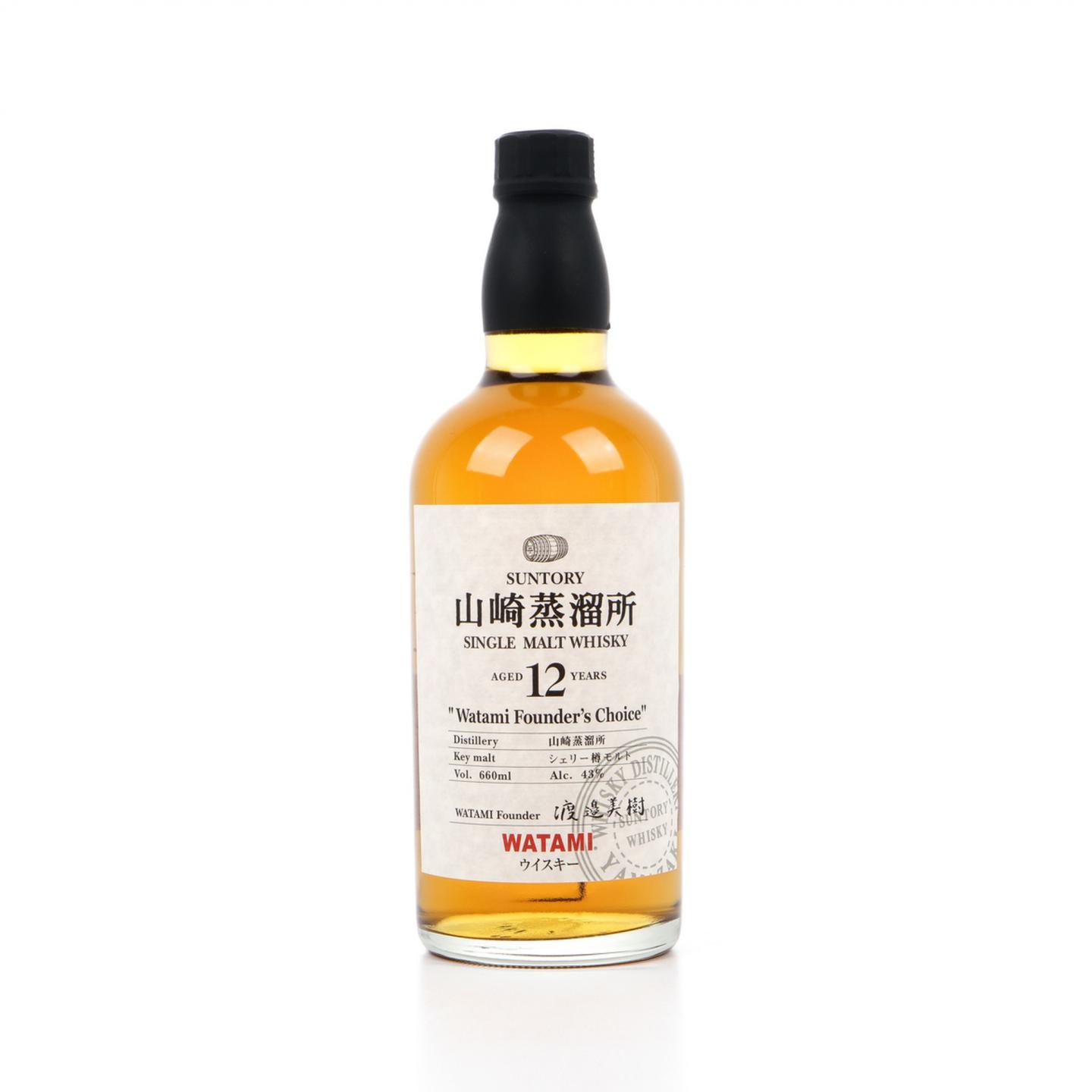 山崎 12年 渡边美树 Watami Founder’s Choice 660ML
