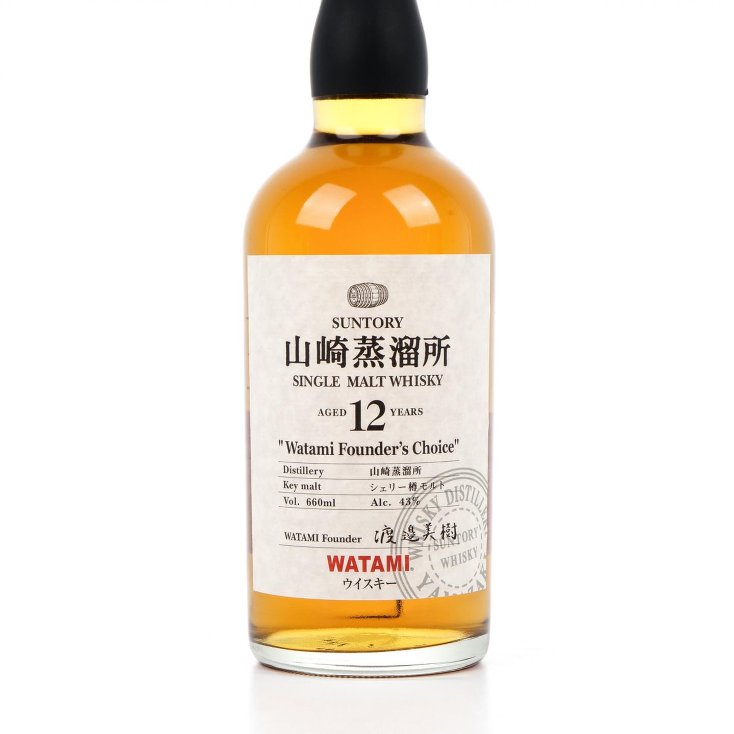 山崎 12年 渡边美树 Watami Founder’s Choice 660ML