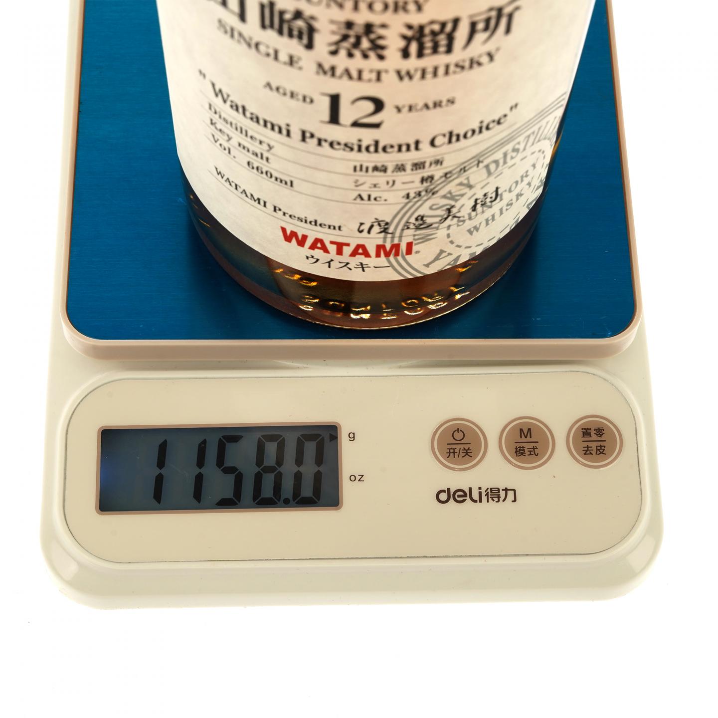 【威士忌】山崎 12年 渡边美树 660ml