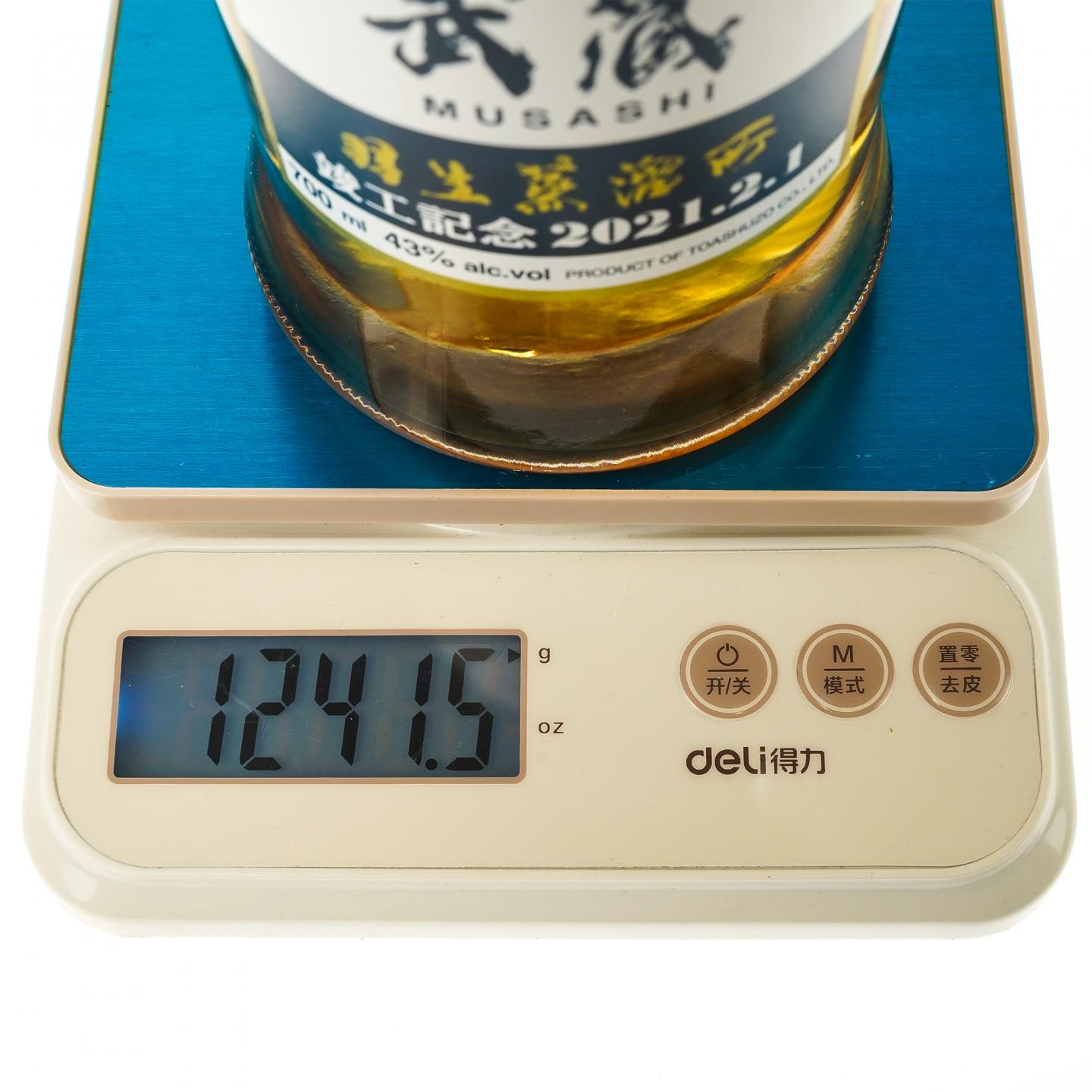 【威士忌】武藏/武州 5瓶组 羽生蒸馏所重建竣工纪念