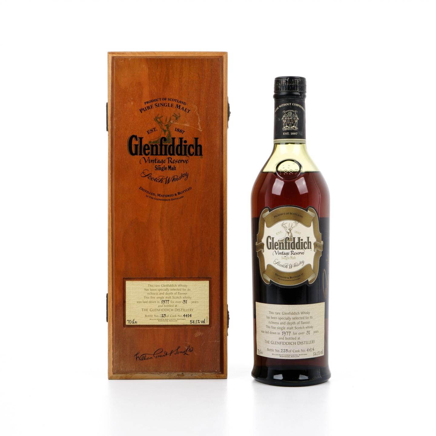 格兰菲迪 31年 1977 Vintage Reserve