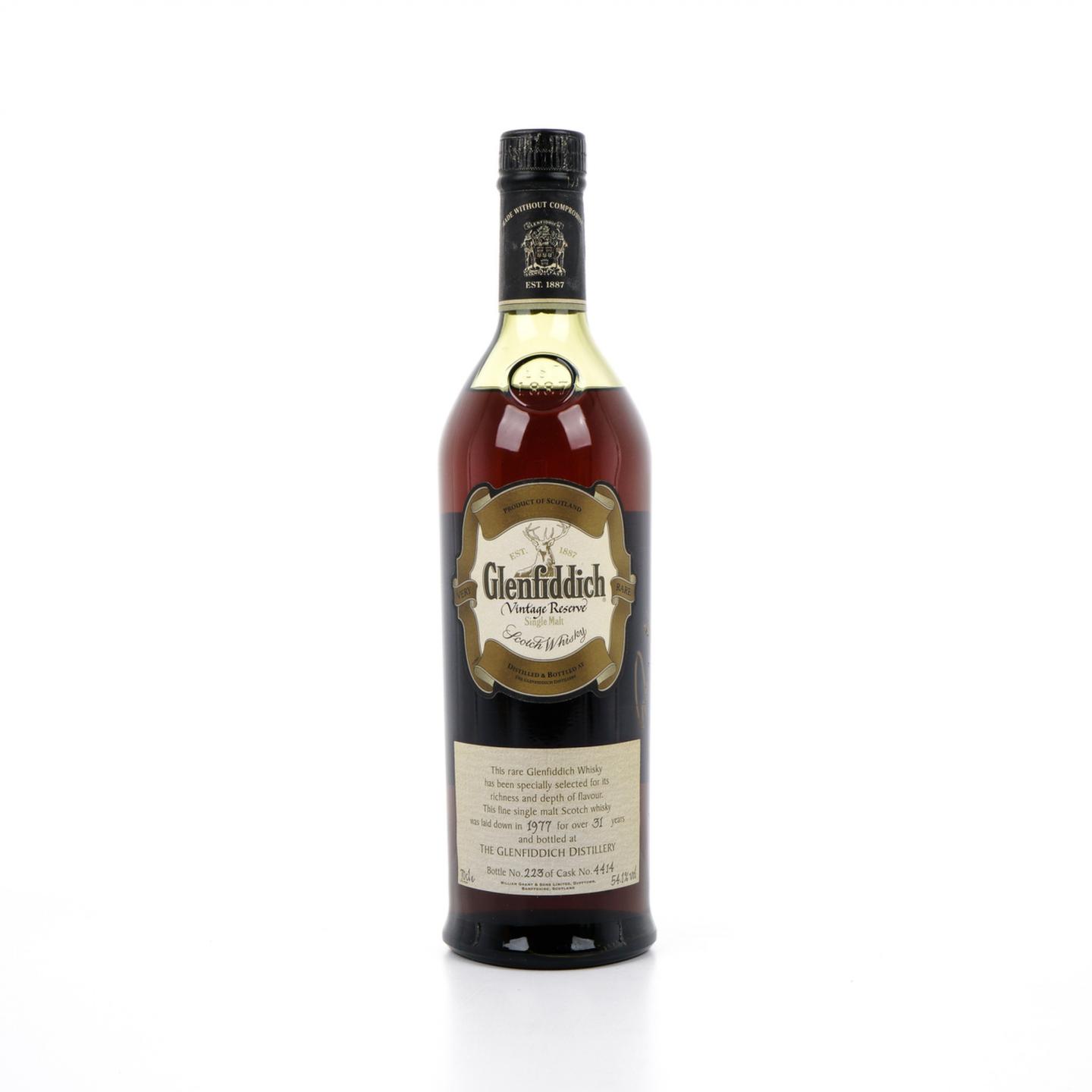 格兰菲迪 31年 1977 Vintage Reserve