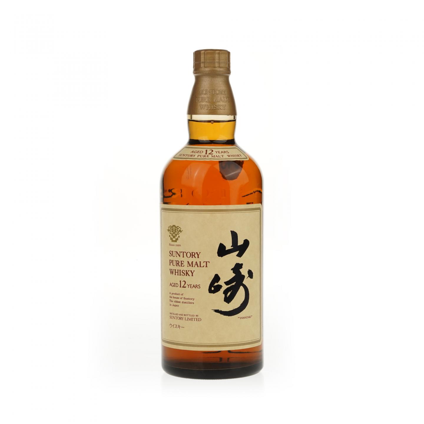 【威士忌】山崎 12年 金花标 750ml 棕盒