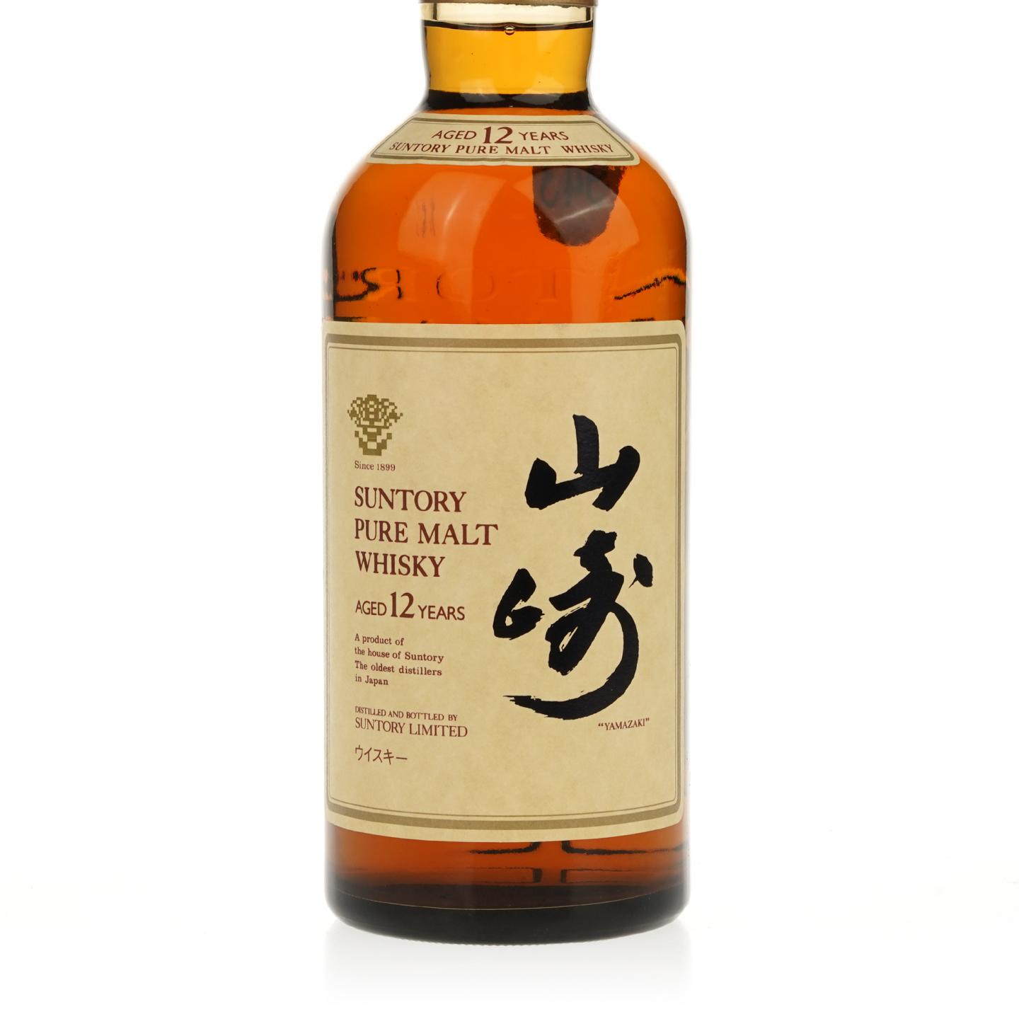【威士忌】山崎 12年 金花标 750ml 棕盒