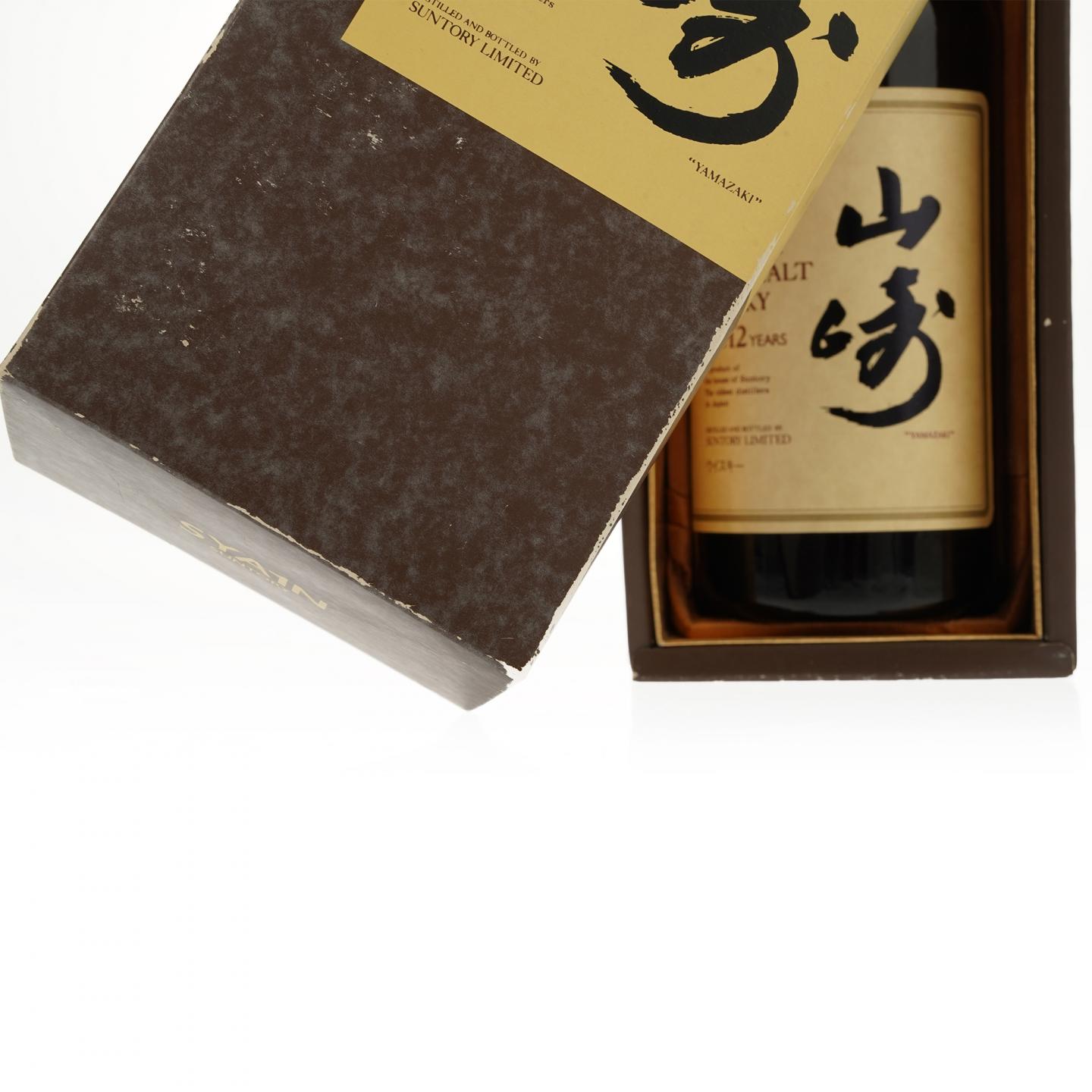 【威士忌】山崎 12年 金花标 750ml 棕盒