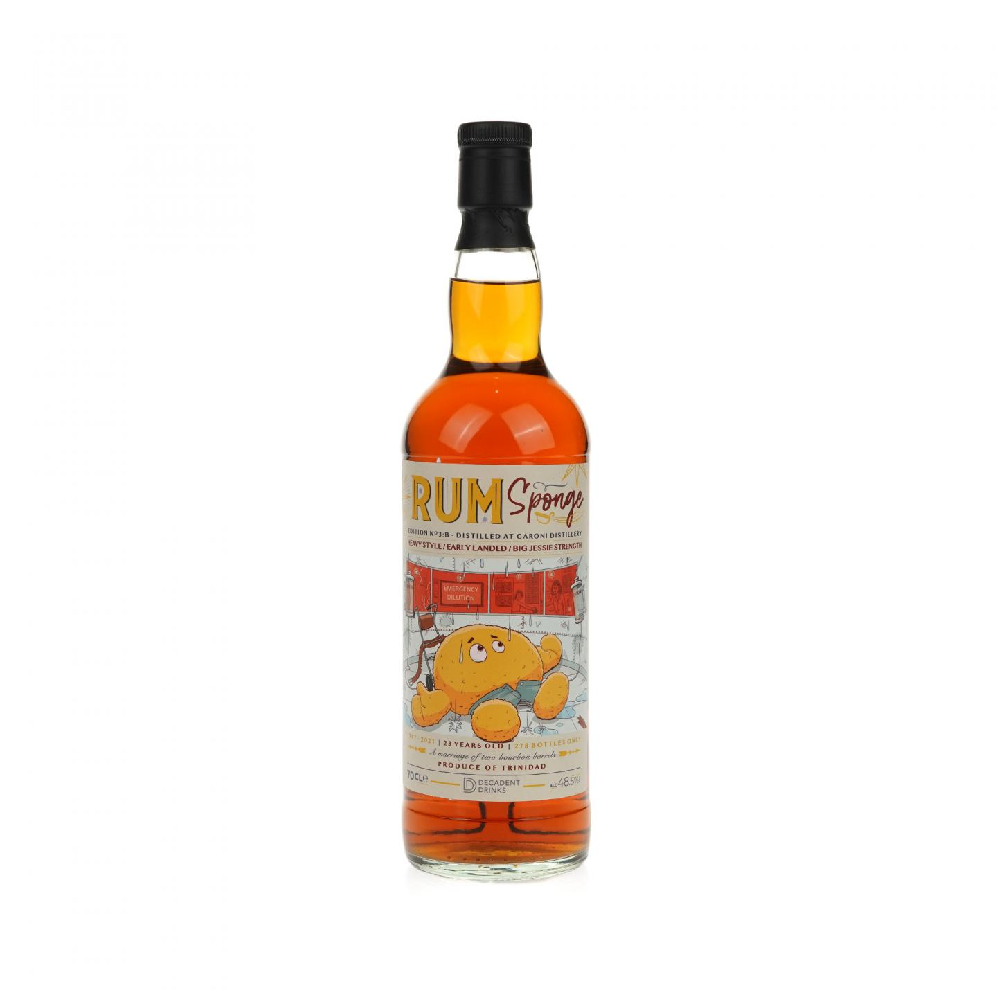 【朗姆酒】卡罗尼 23年 1997 No.3B Rum 海绵装瓶