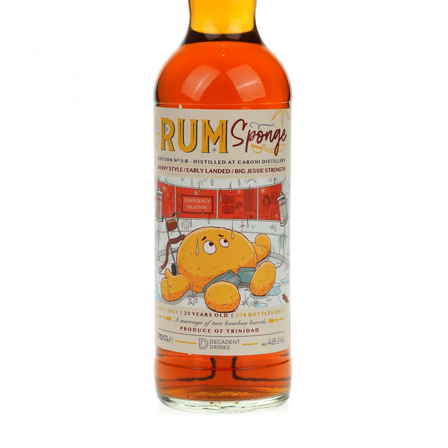 【朗姆酒】卡罗尼 23年 1997 No.3B Rum 海绵装瓶