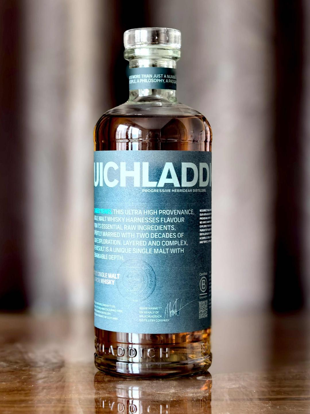 Bruichladdich布赫拉迪21年 首款带年份标识威士忌 到付