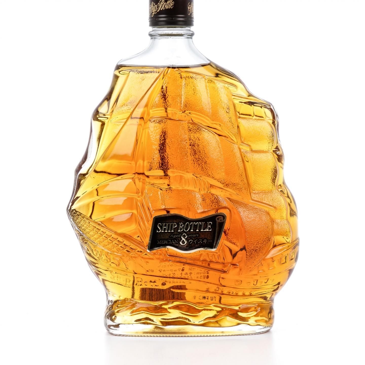 Mercian 8年Ship Bottle 帆船款调和_大拍-酒虫网