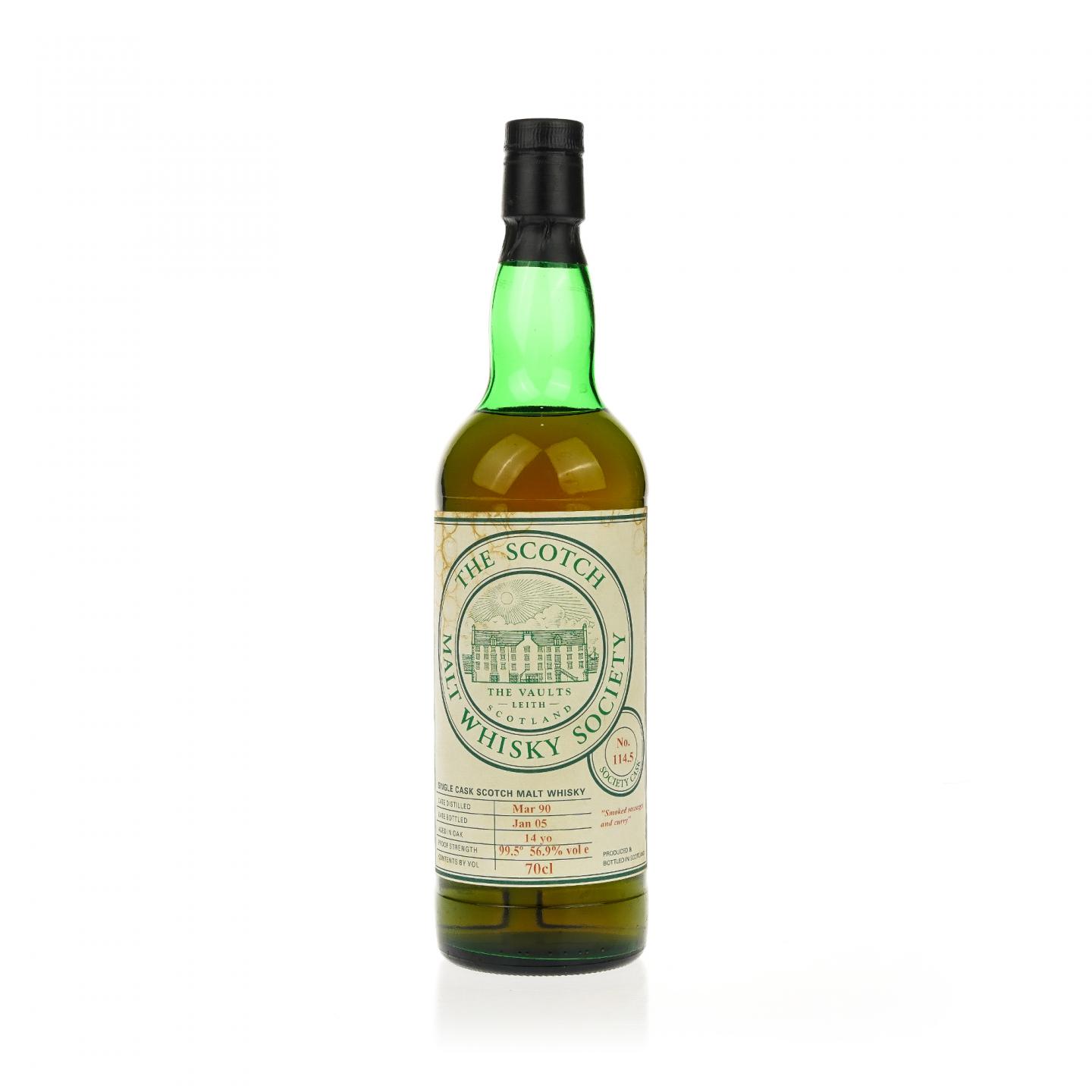 【威士忌】 SMWS 114.5 朗格罗 14年 1990
