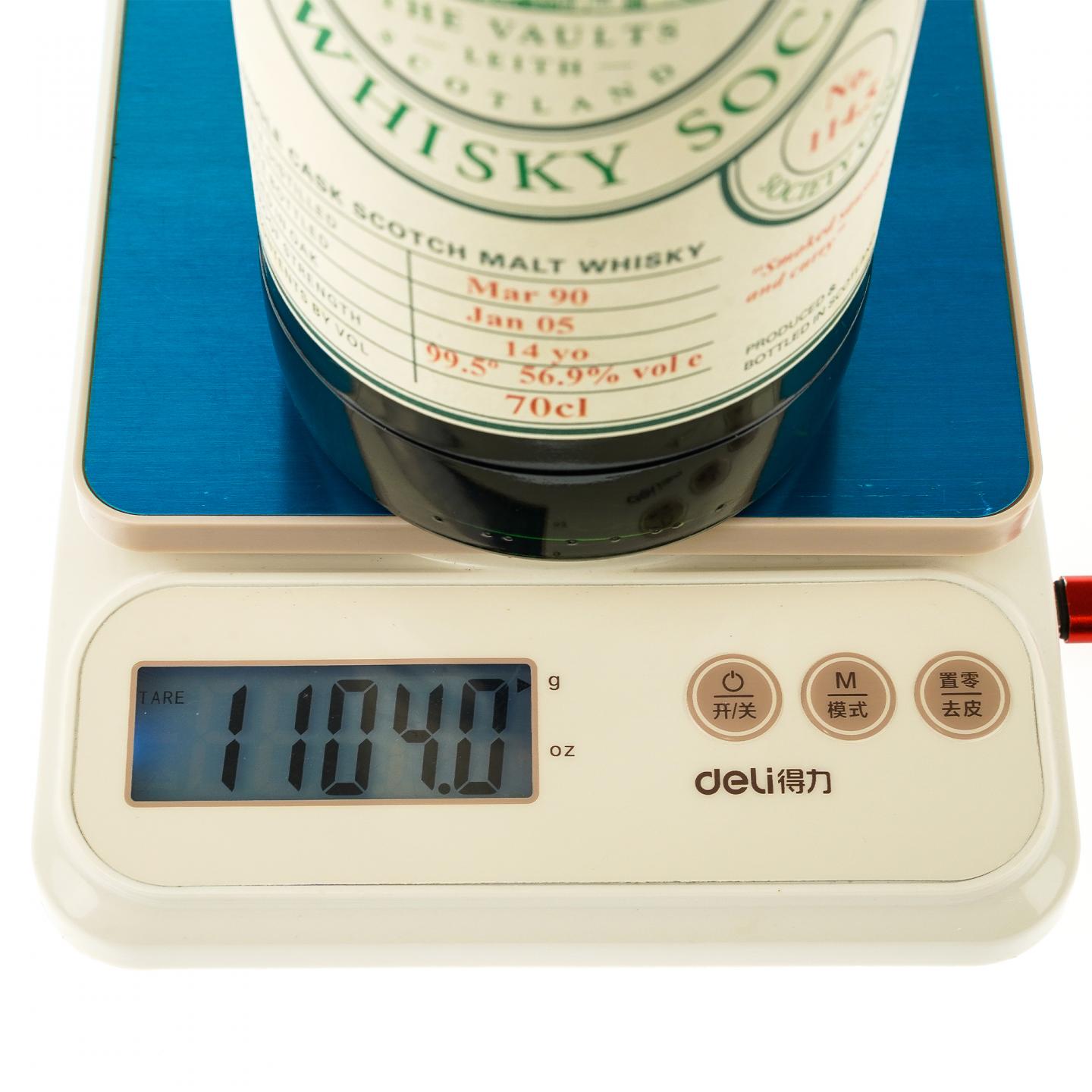 【威士忌】 SMWS 114.5 朗格罗 14年 1990