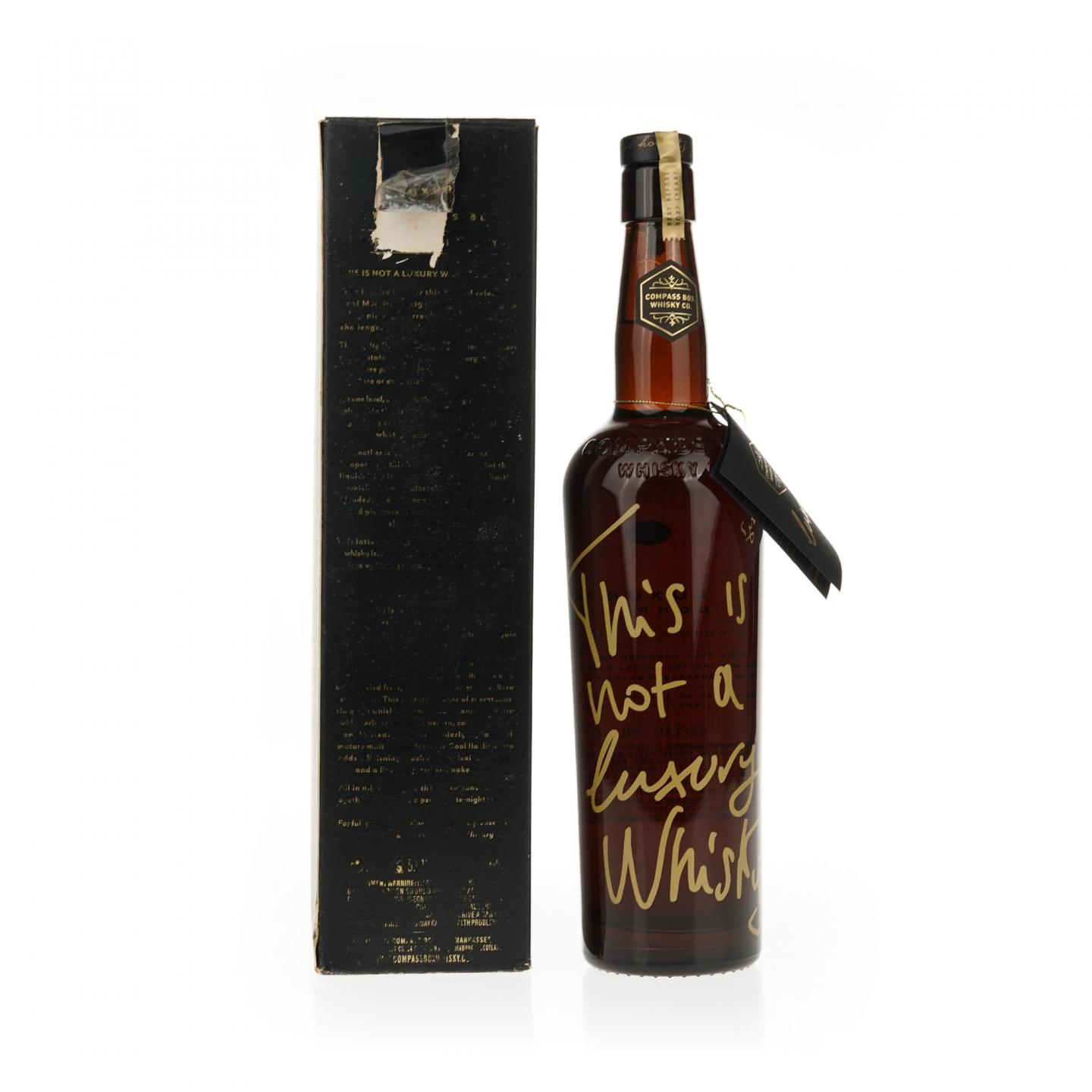 【威士忌】Compass Box This Is Not a Luxury Whisky 750ml