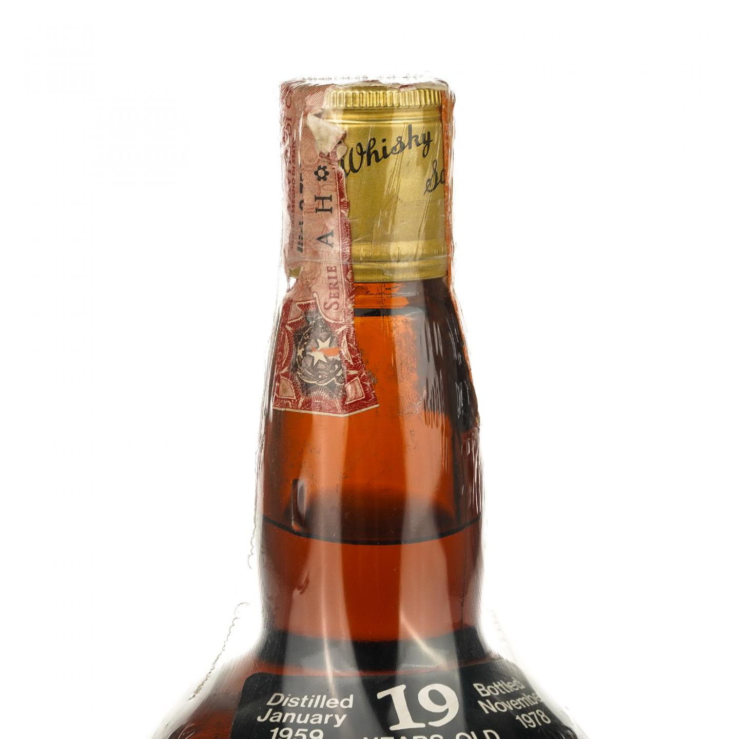 【威士忌】格兰尤杰 19年 1959-1978 CA 棕色矮胖瓶 750ml