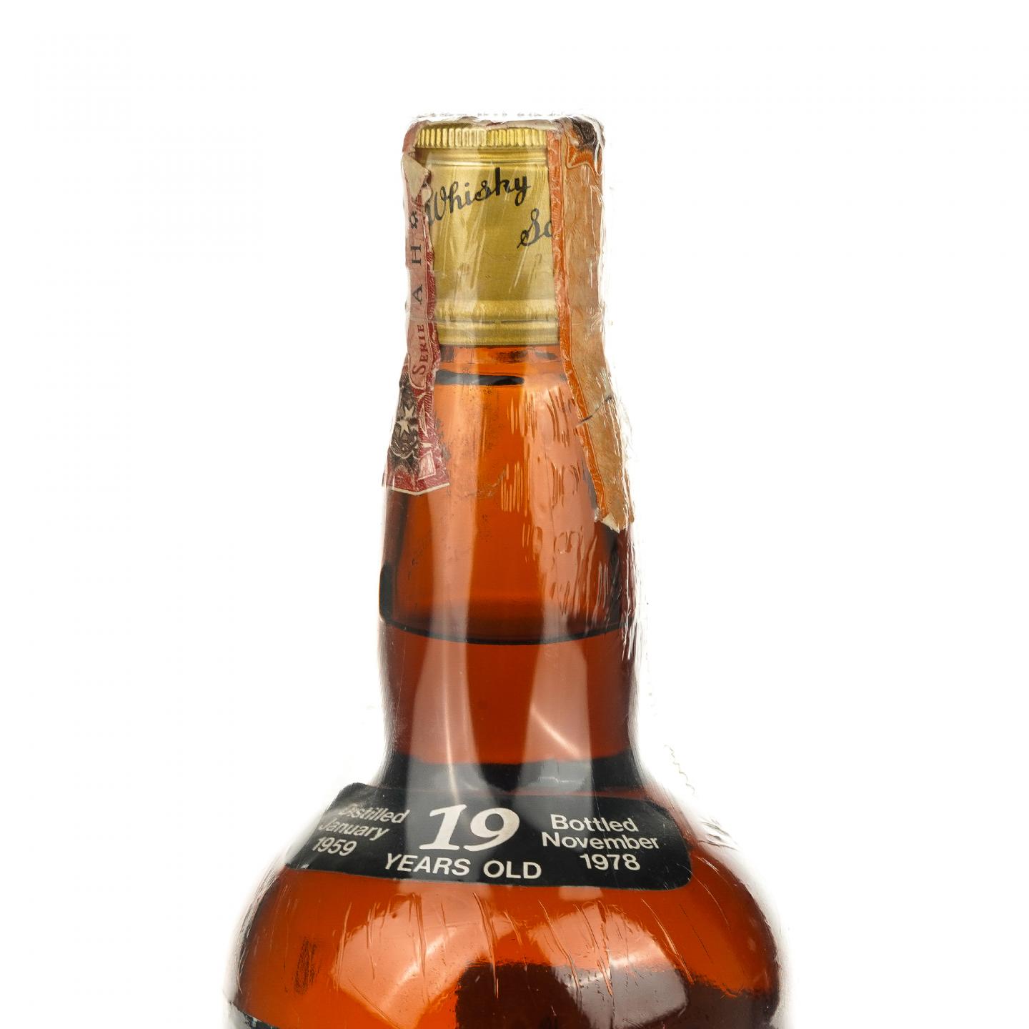 【威士忌】格兰尤杰 19年 1959-1978 CA 棕色矮胖瓶 750ml
