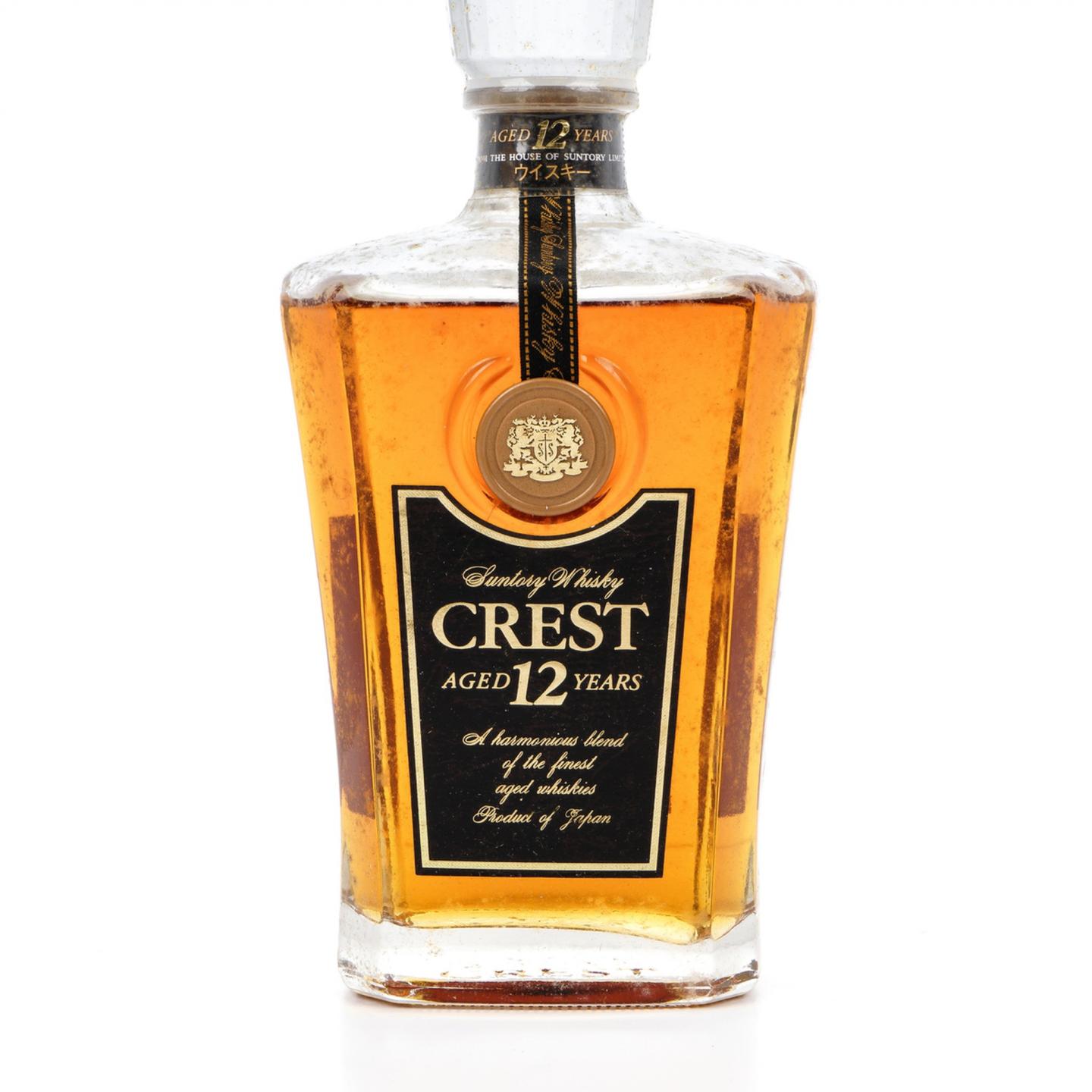 三得利 Crest 12年 金狮标