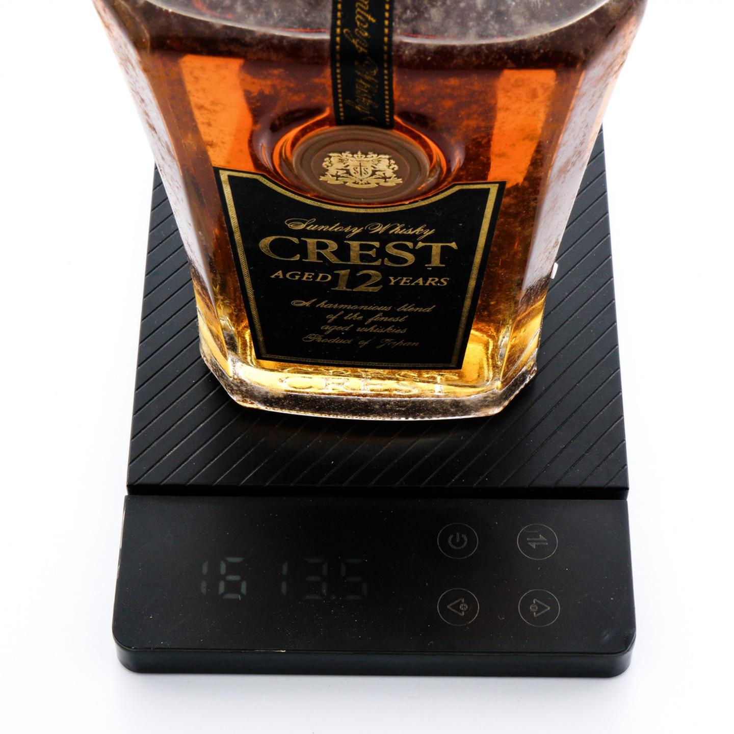 三得利 Crest 12年 金狮标
