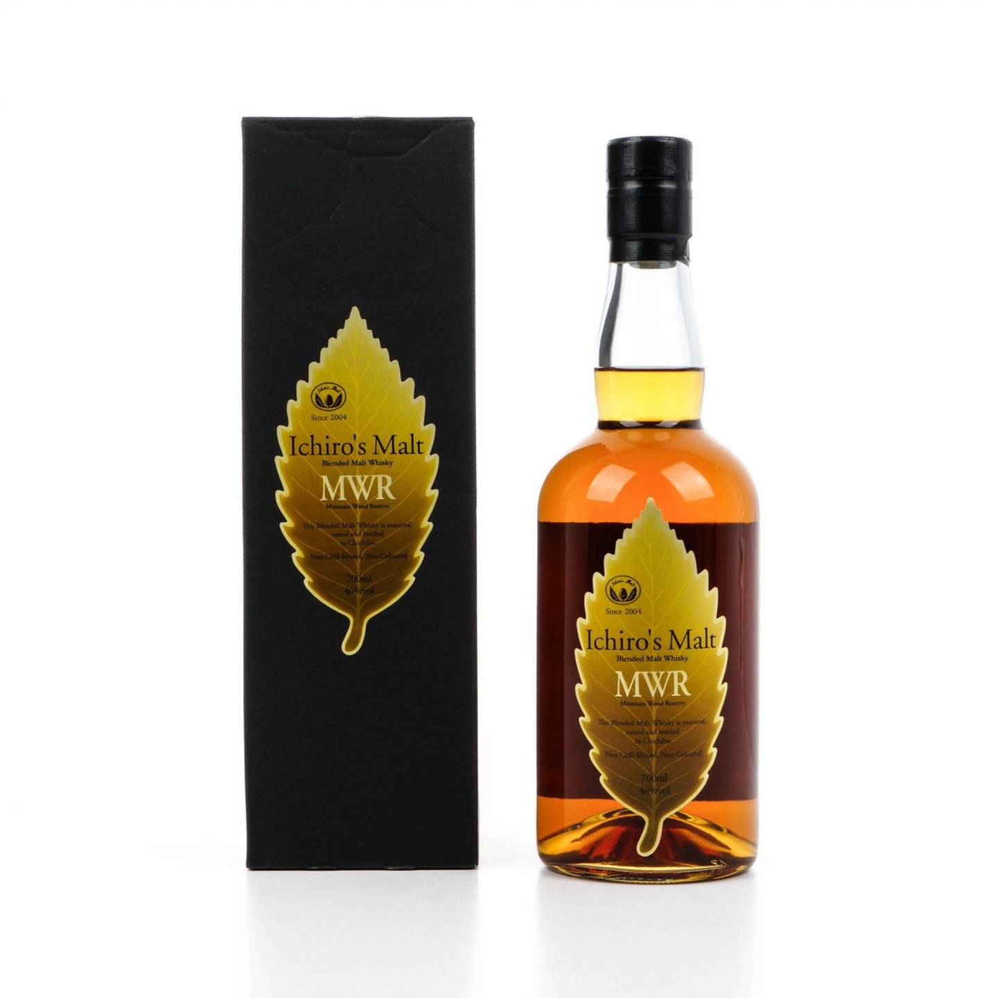 秩父 Ichiro's Malt 金叶 MWR 调和麦芽威士忌 700ml