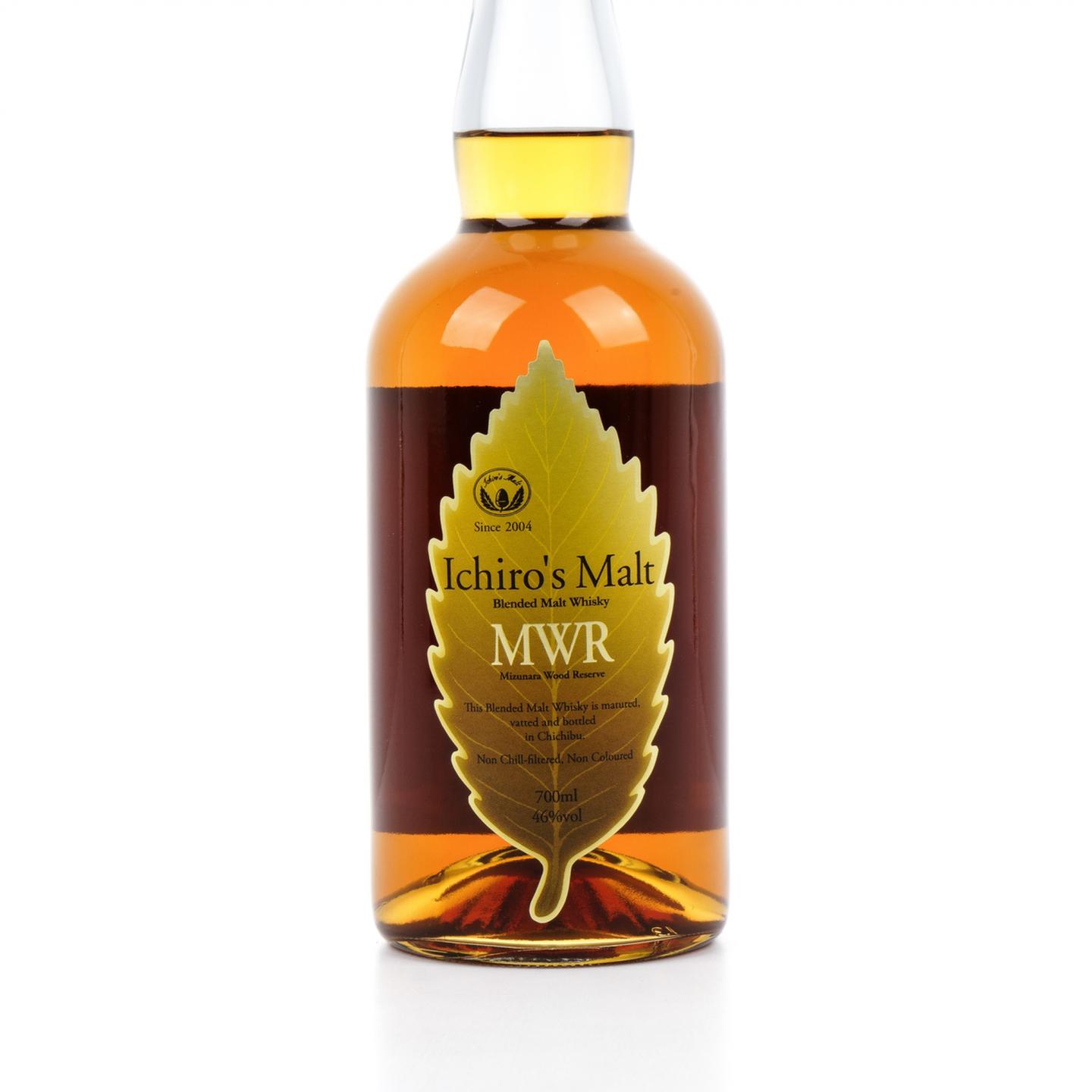 秩父 Ichiro's Malt 金叶 MWR 调和麦芽威士忌 700ml