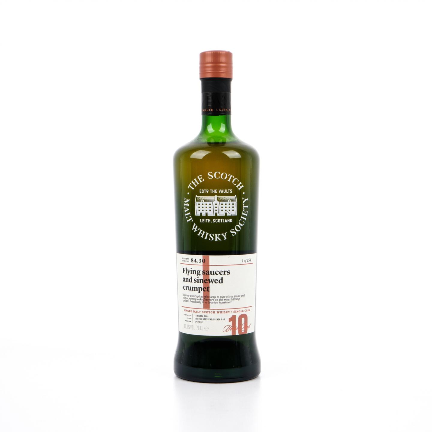 SMWS 84.30 格兰都蓝 10年 2008-2018