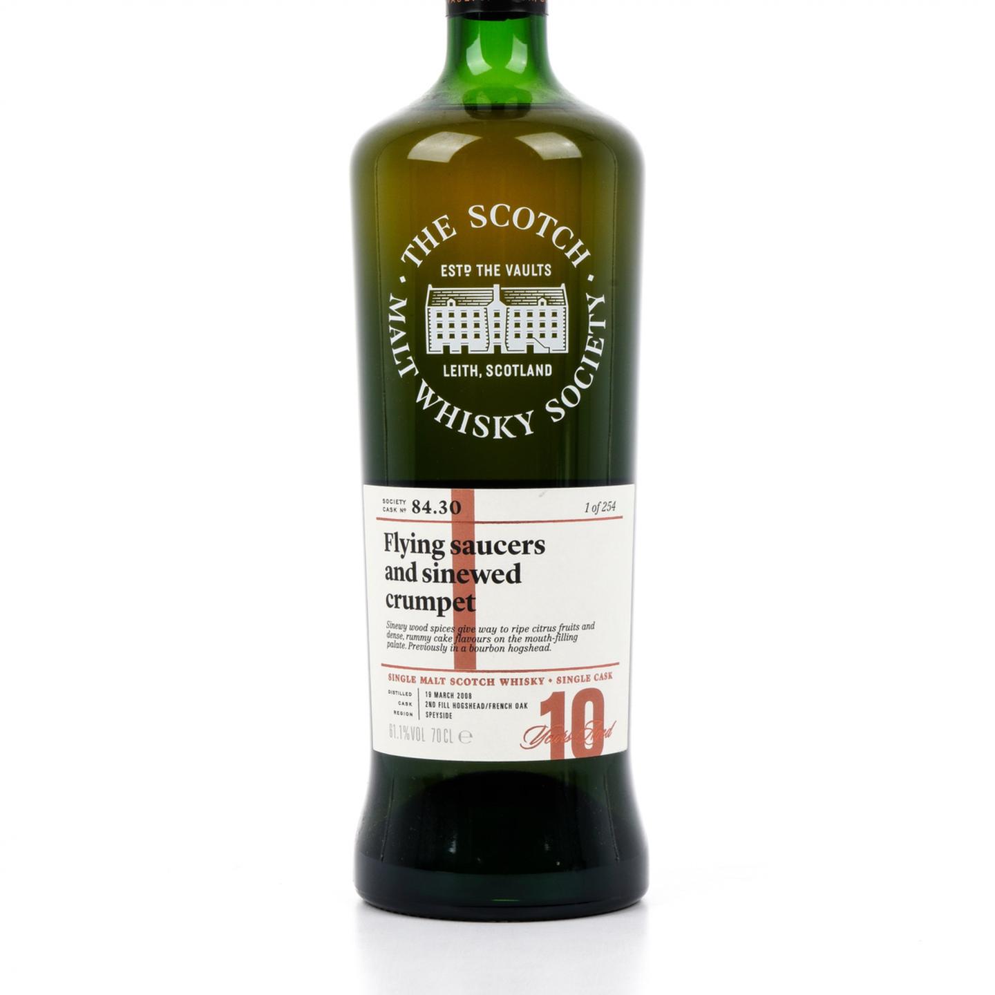 SMWS 84.30 格兰都蓝 10年 2008-2018