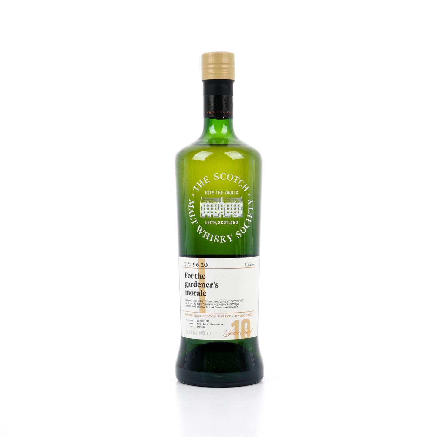 SMWS 96.20 格兰多纳 10年 2007-2018