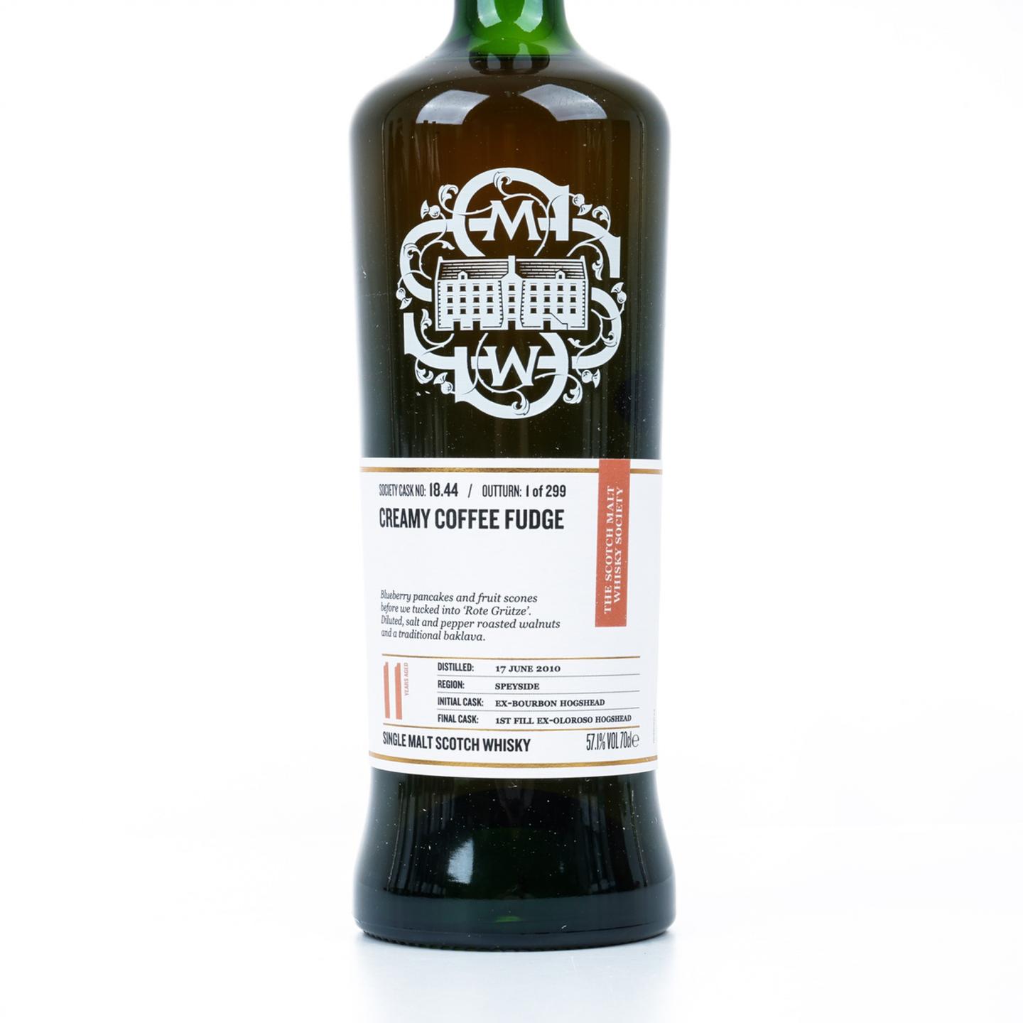 SMWS 18.44 英尺高尔 11年 2010-2022