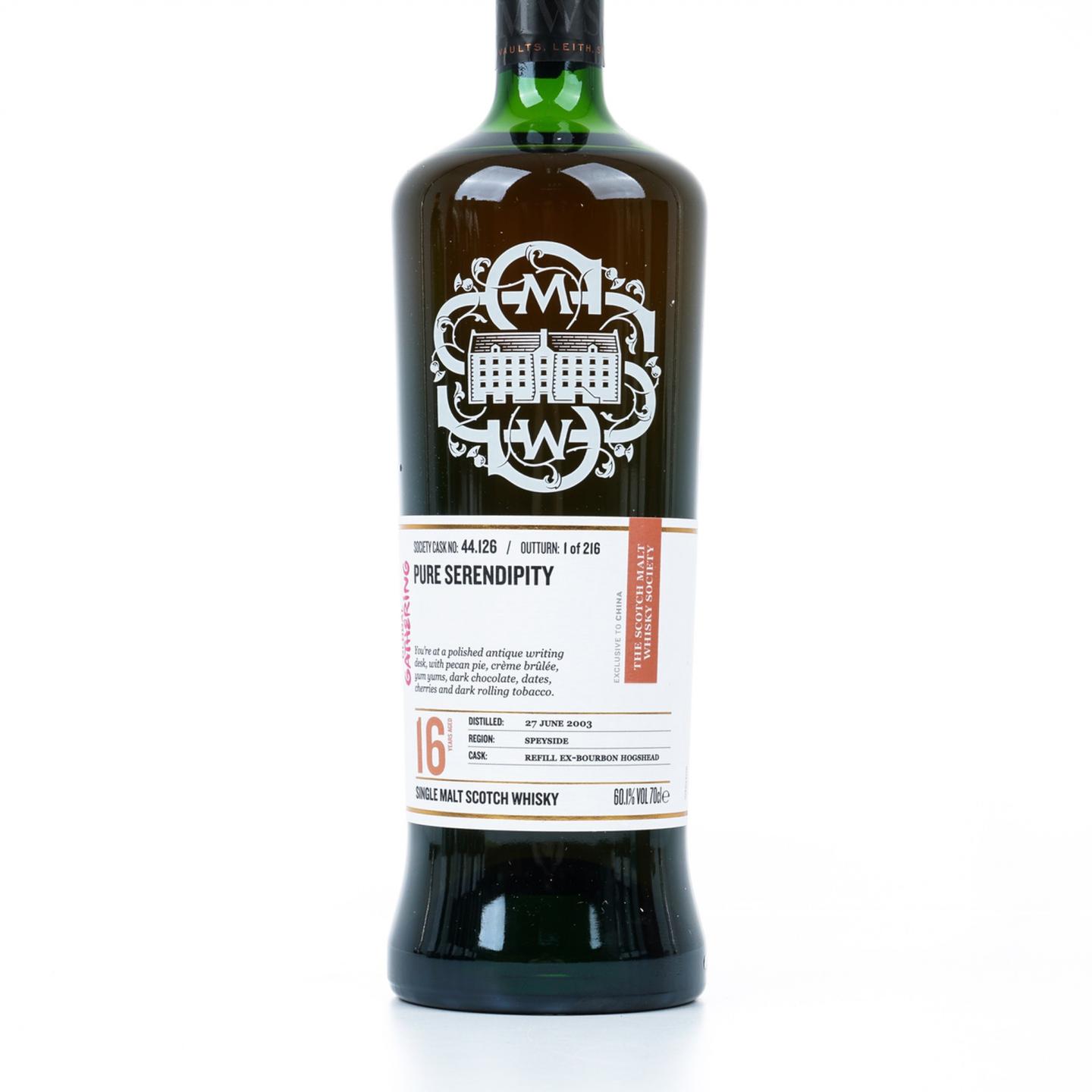 SMWS 44.126 克莱拉奇 16年 2003