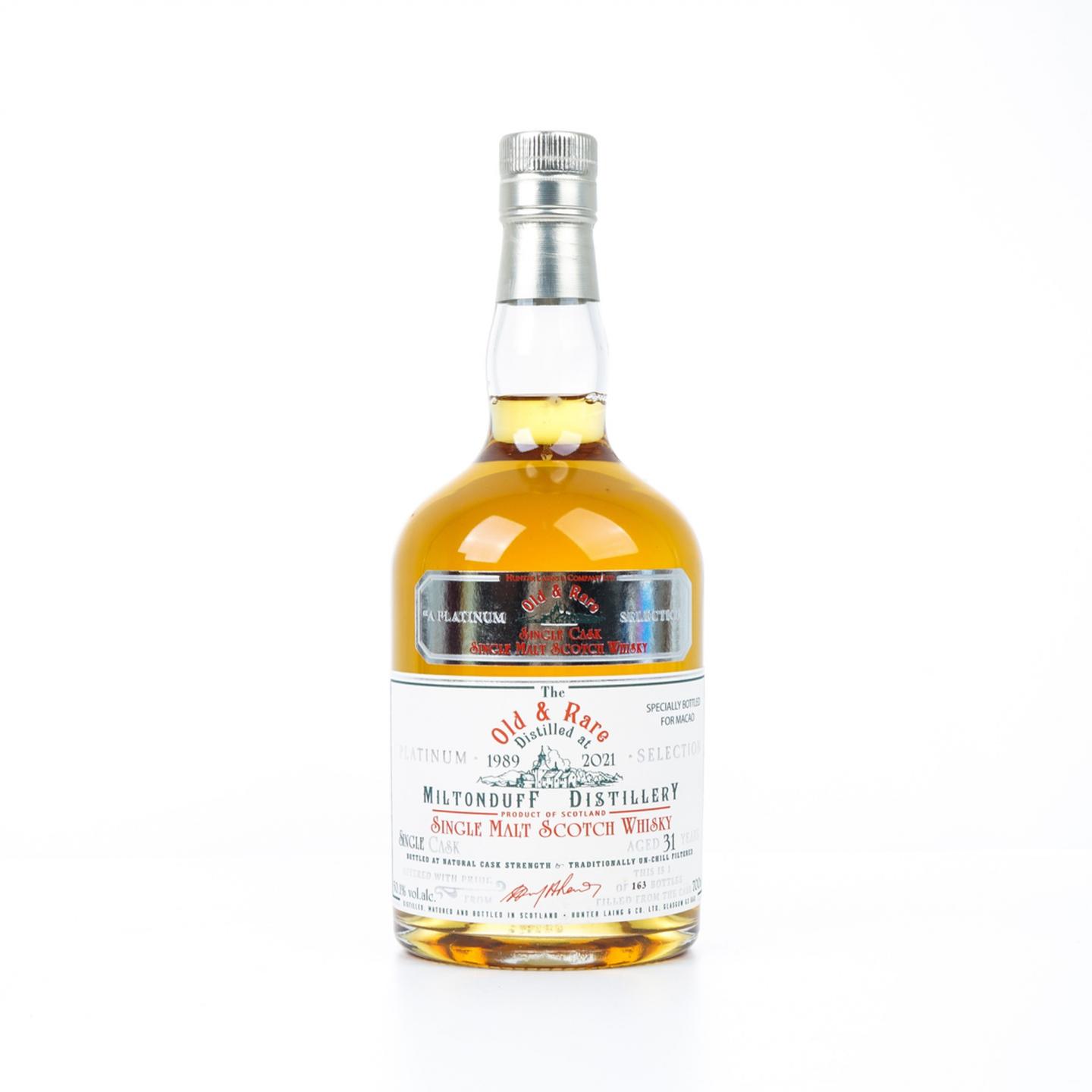 弥尔顿达夫 31年 1989-2021 HL Old & Rare 50.1%