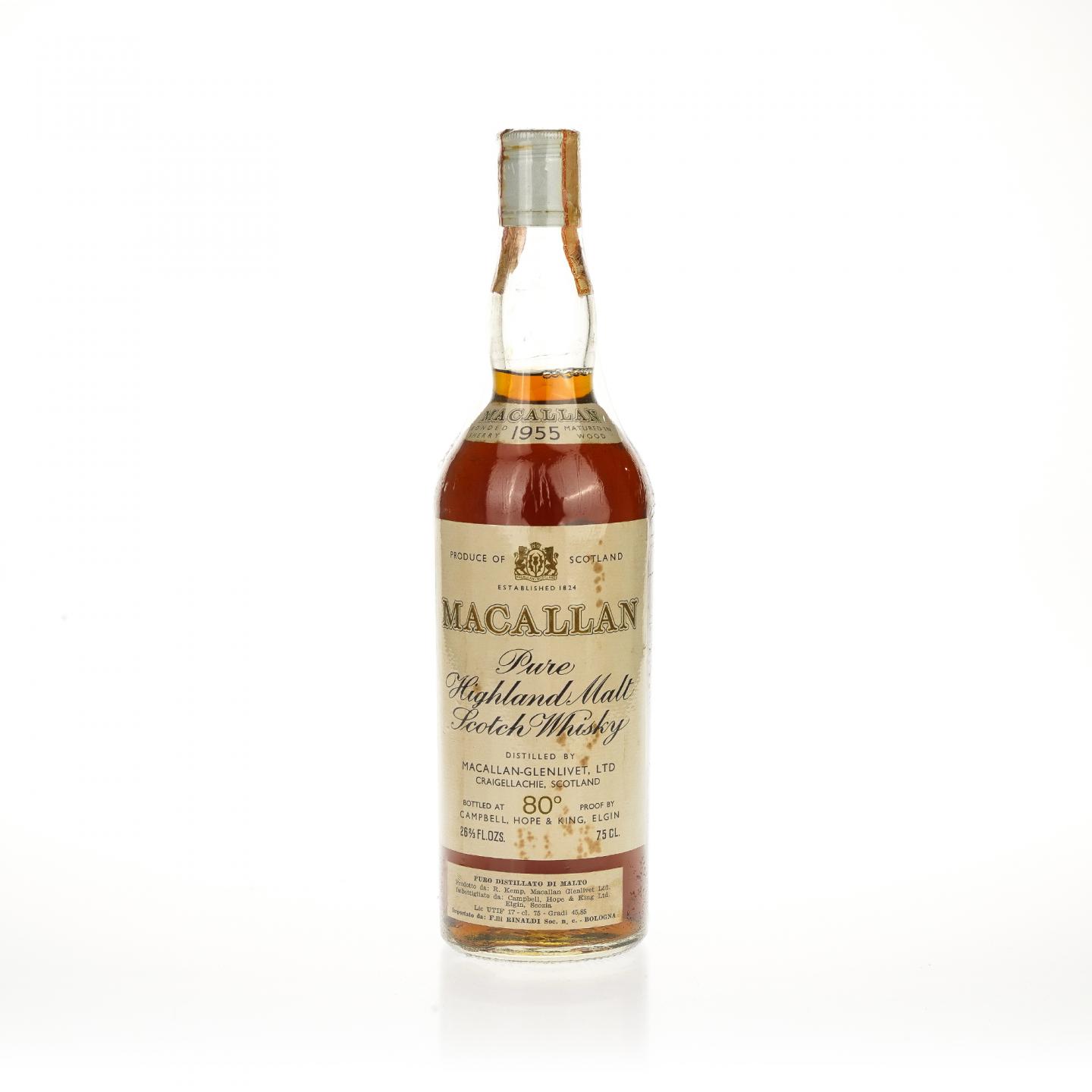【威士忌】麦卡伦 1955 80°Proof 750ml
