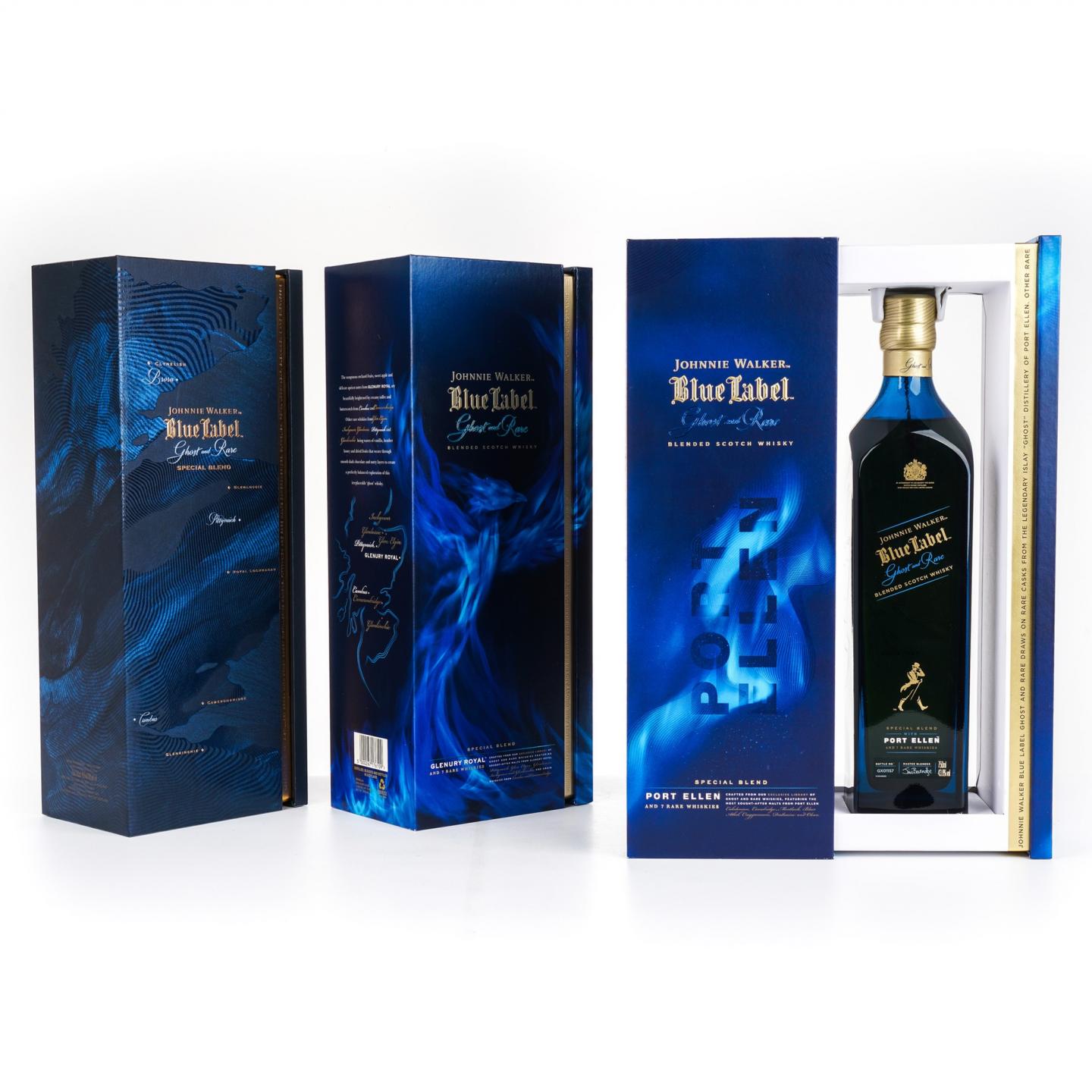 尊尼获加 蓝牌 消逝的酒厂系列 1-3版 750ml