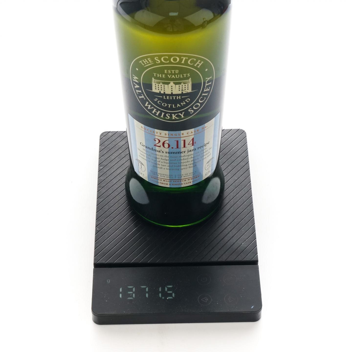 SMWS 26.114 克里尼利基 11年 2003