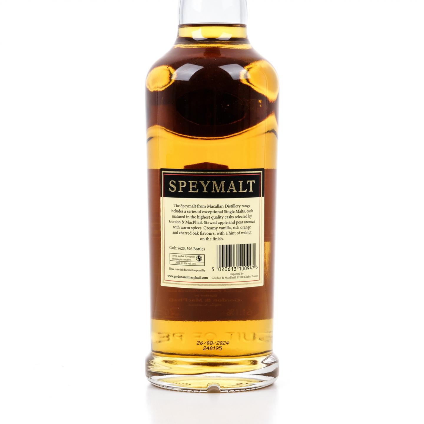 麦卡伦 2006-2024 Speymalt GM 桶号9623