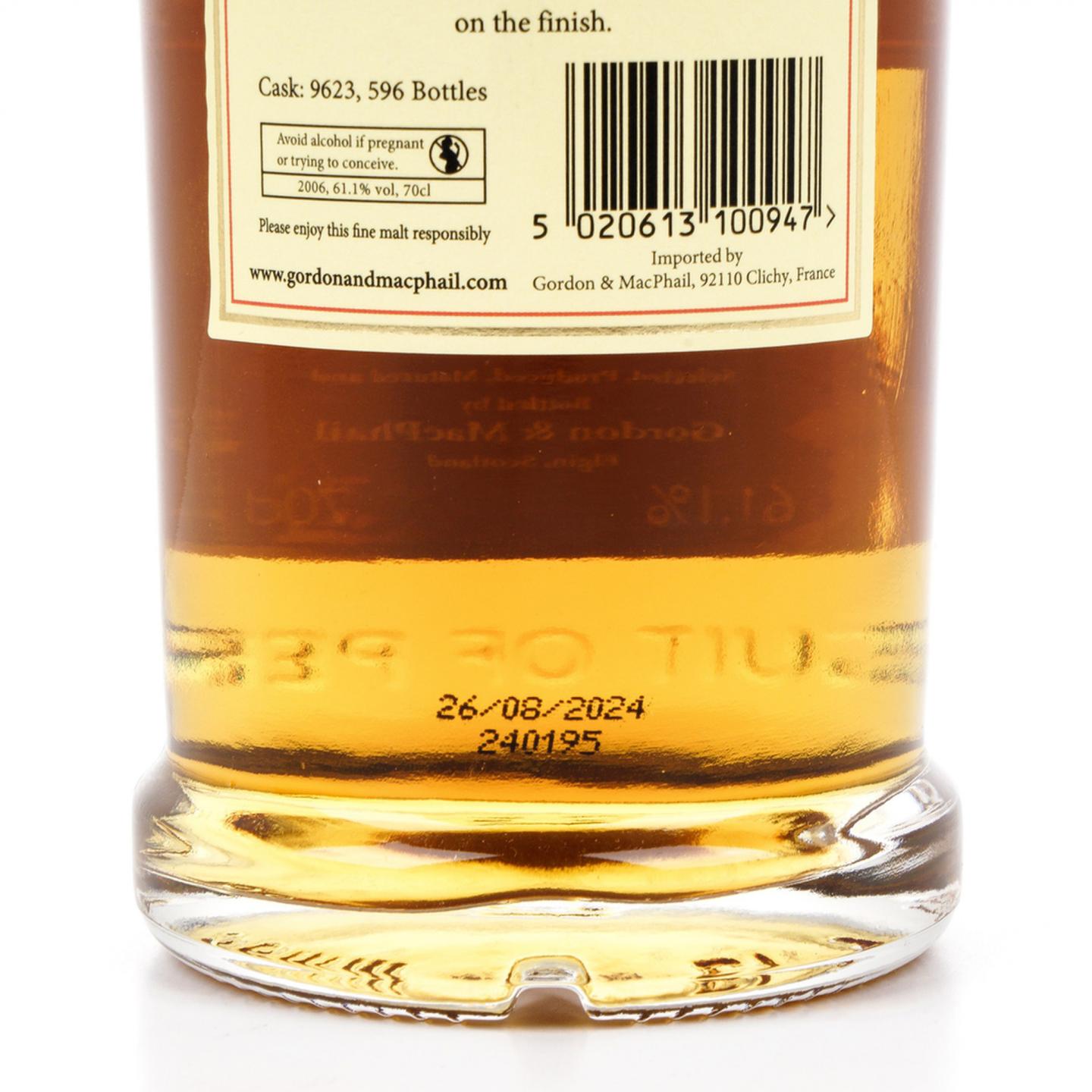麦卡伦 2006-2024 Speymalt GM 桶号9623