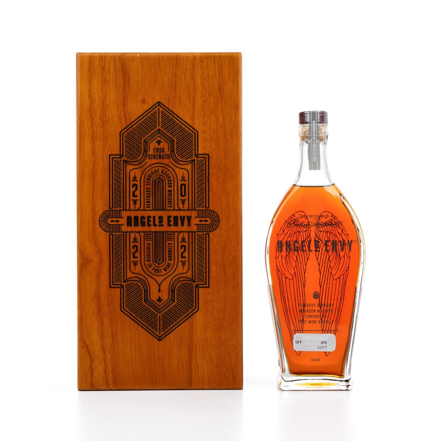Angel’s Envy 2022 肯塔基 美国波本威士忌 桶强 750ml 行货