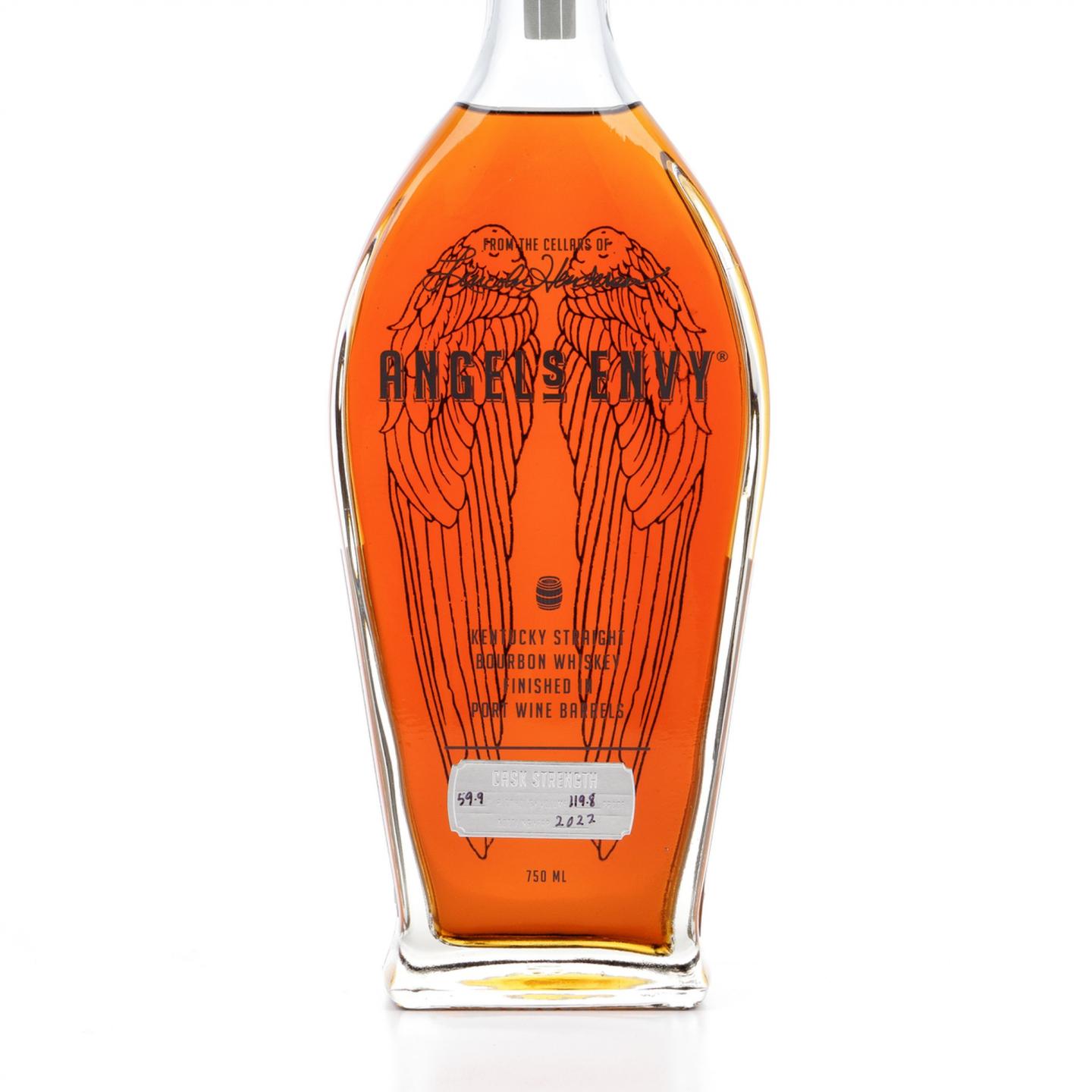 Angel’s Envy 2022 肯塔基 美国波本威士忌 桶强 750ml 行货