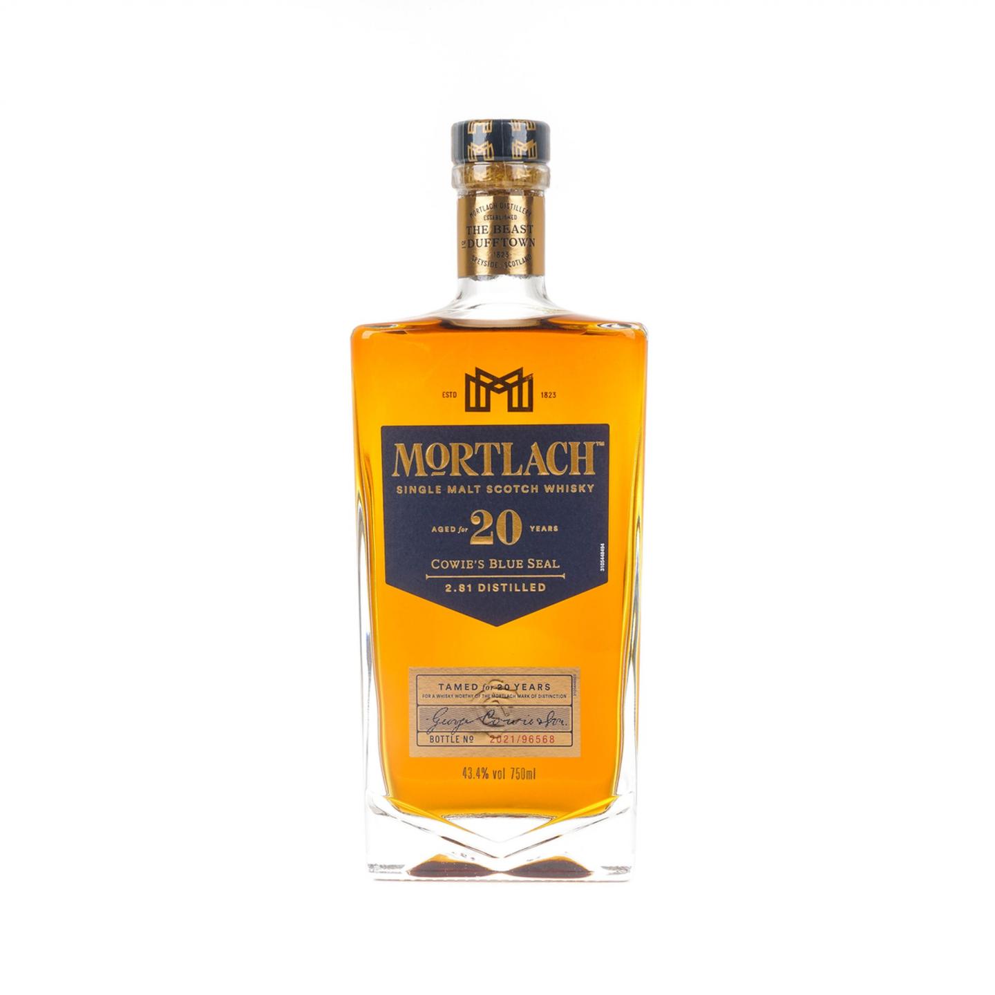慕赫 20年 2021 Cowie's Blue Seal 750ml 行货