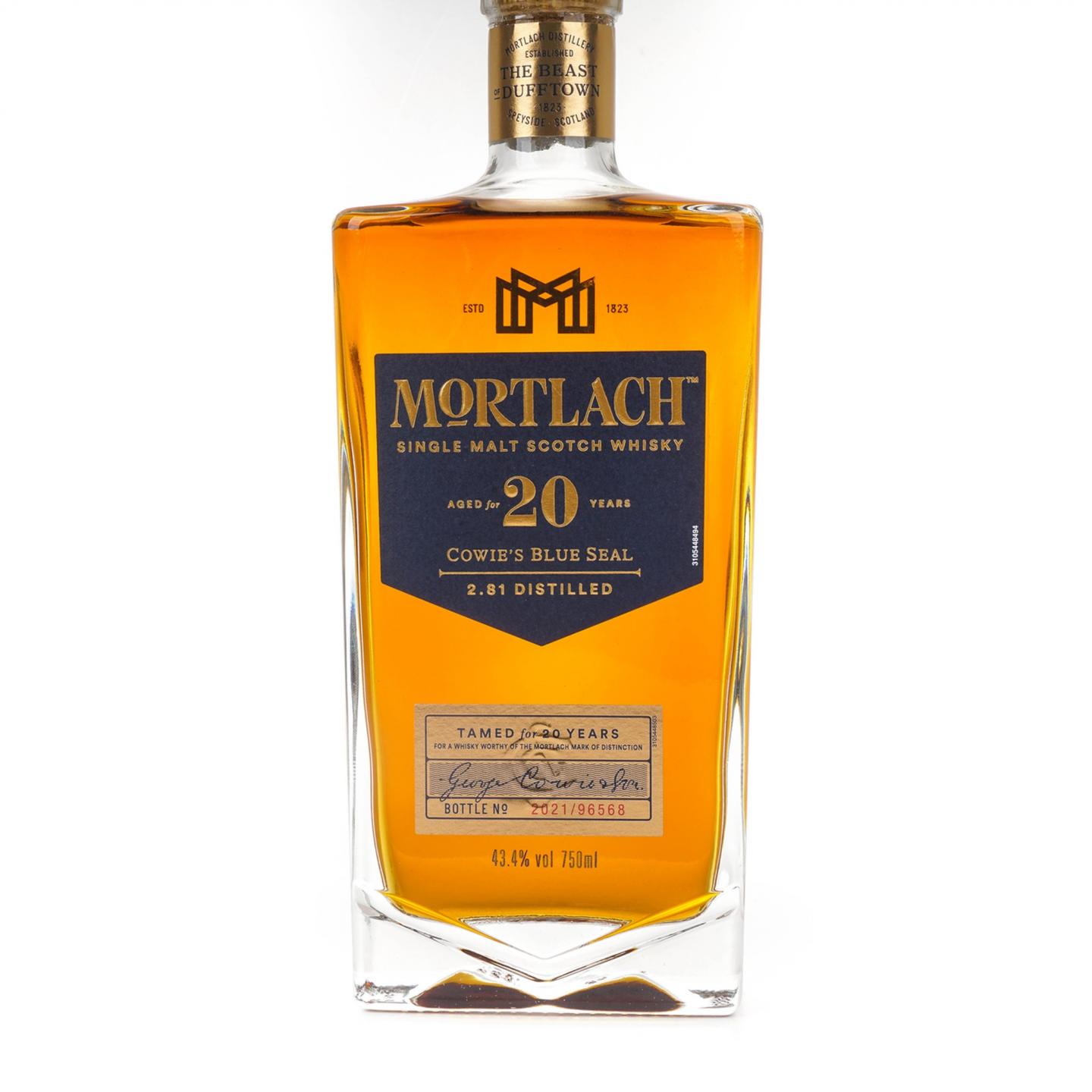 慕赫 20年 2021 Cowie's Blue Seal 750ml 行货